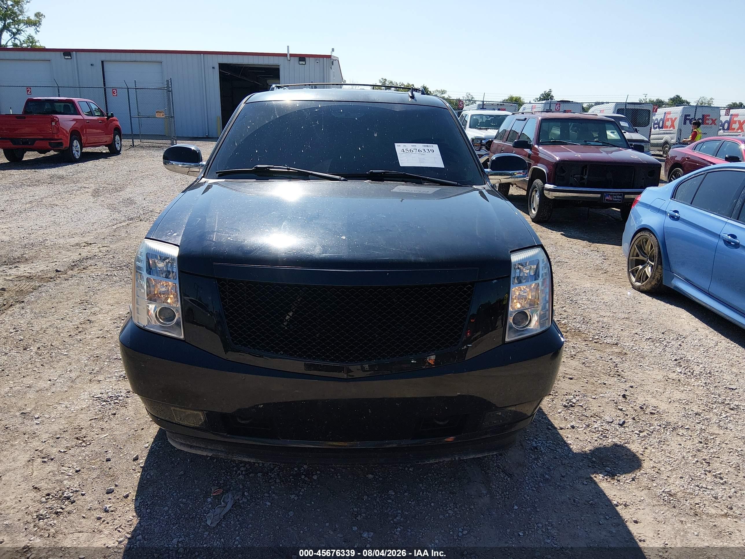 2007 Cadillac Escalade   Black vin: 1GYFK63857R405019