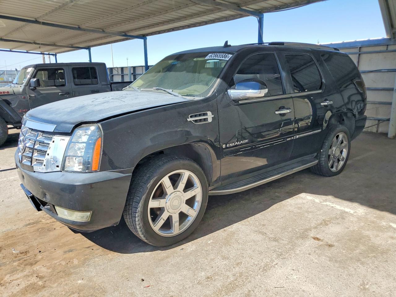 2007 Cadillac Escalade Luxury Black vin: 1GYFK63857R408132