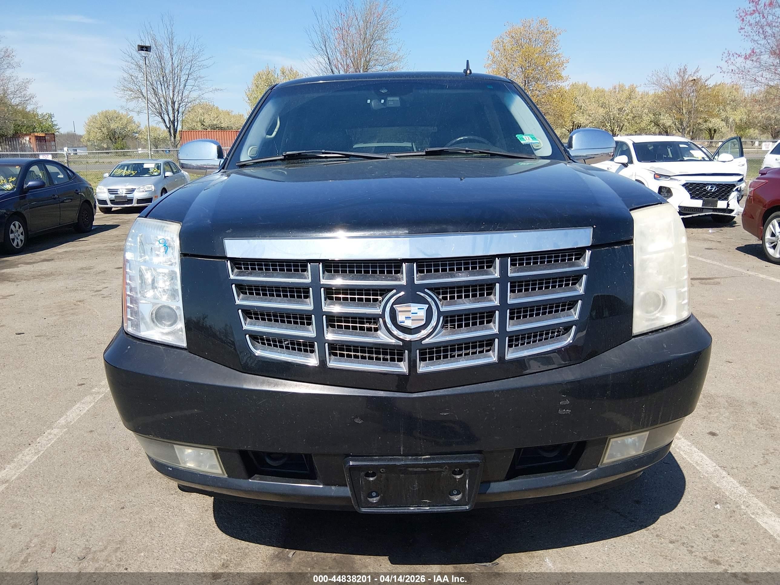 2008 Cadillac Escalade Standard Черный vin: 1GYFK63858R158263