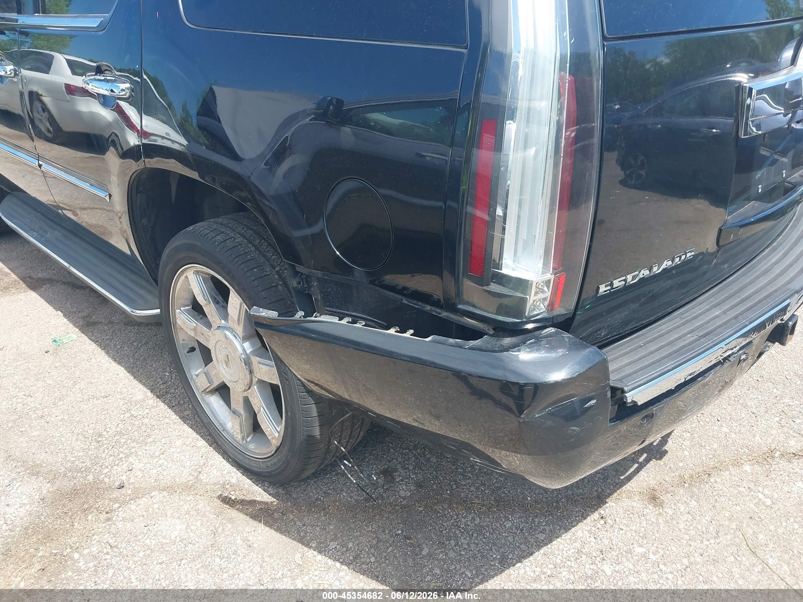 2007 Cadillac Escalade Standard Black vin: 1GYFK63867R247192