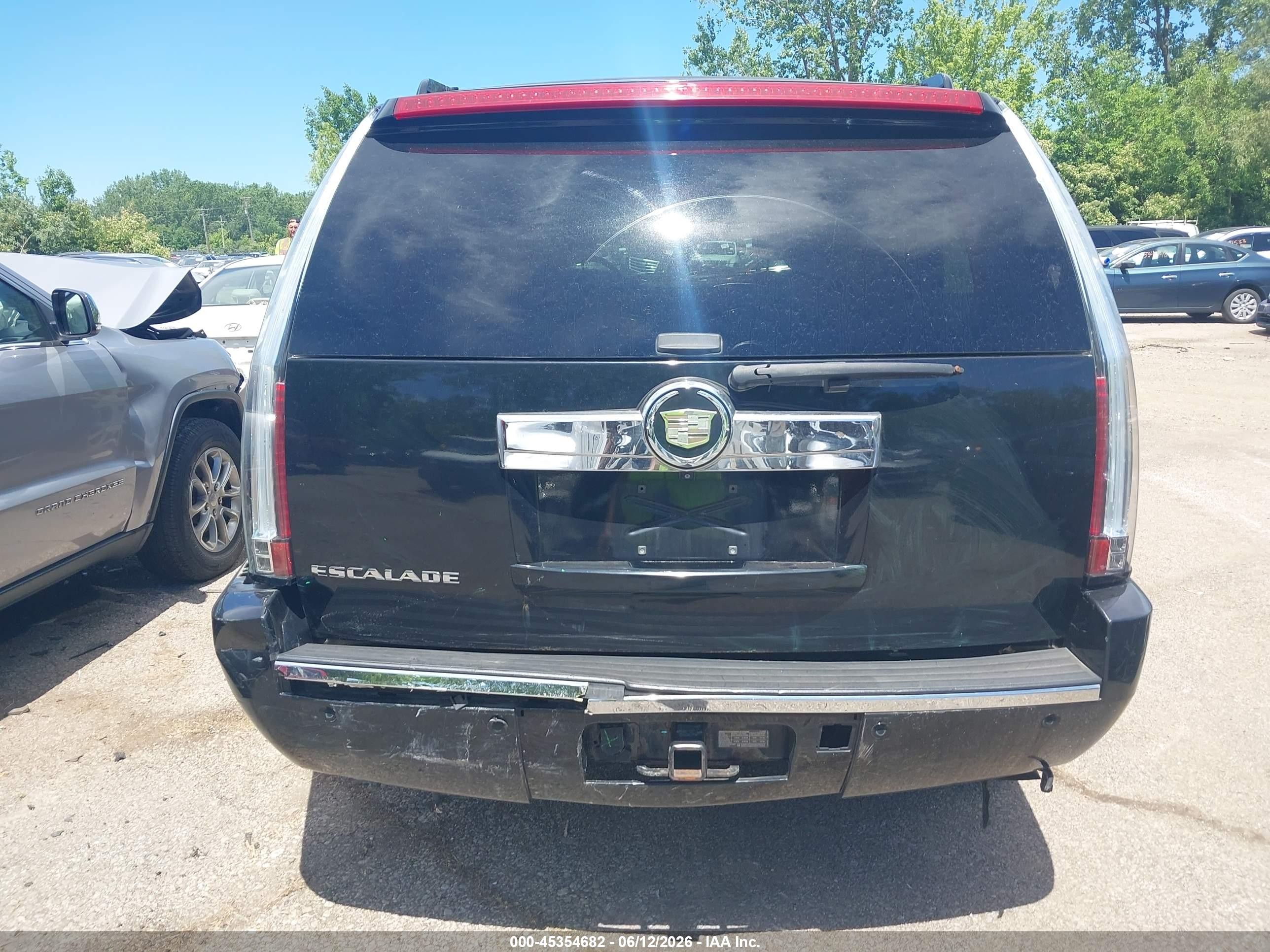 2007 Cadillac Escalade Standard Black vin: 1GYFK63867R247192