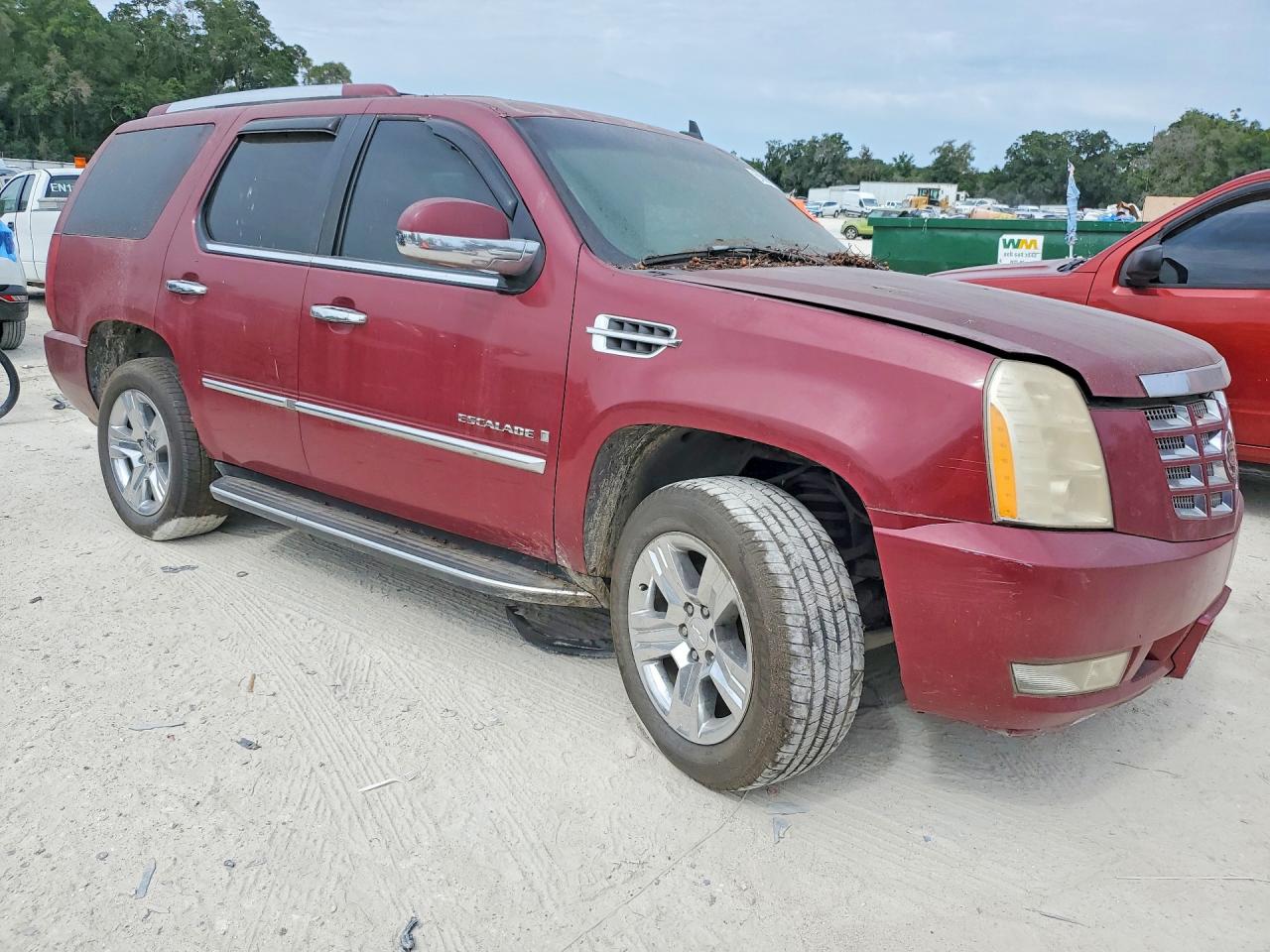 2007 Cadillac Escalade Luxury Темно-бордовый vin: 1GYFK63867R267359