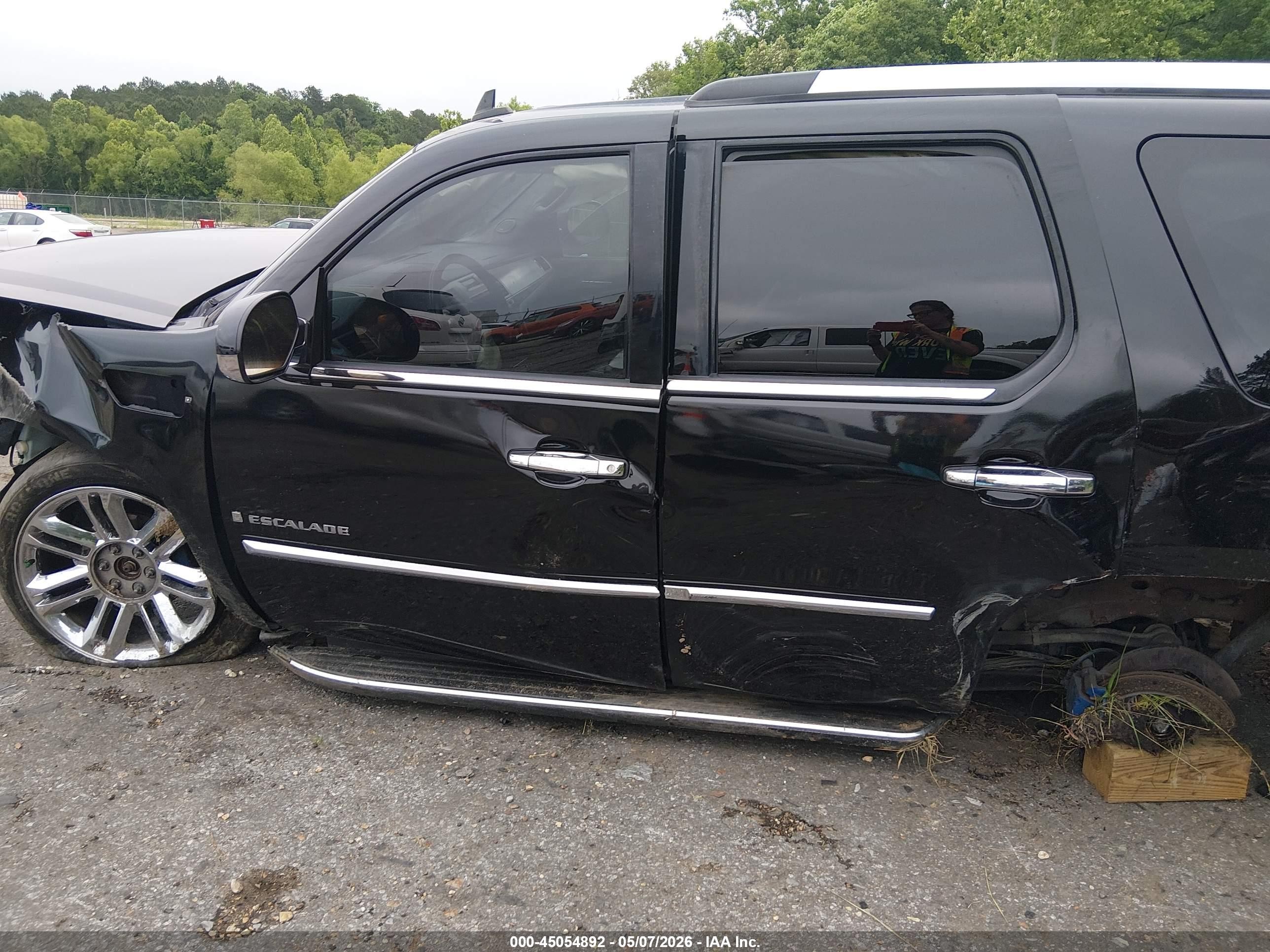 2007 Cadillac Escalade Standard Черный vin: 1GYFK63877R152625