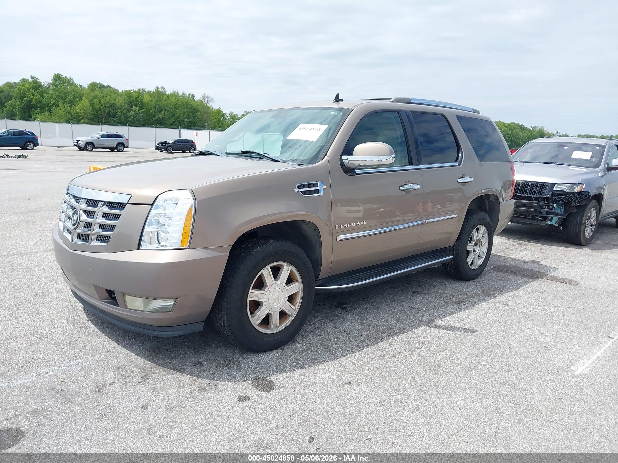 2007 Cadillac Escalade Standard Желто-коричневый vin: 1GYFK63877R156156
