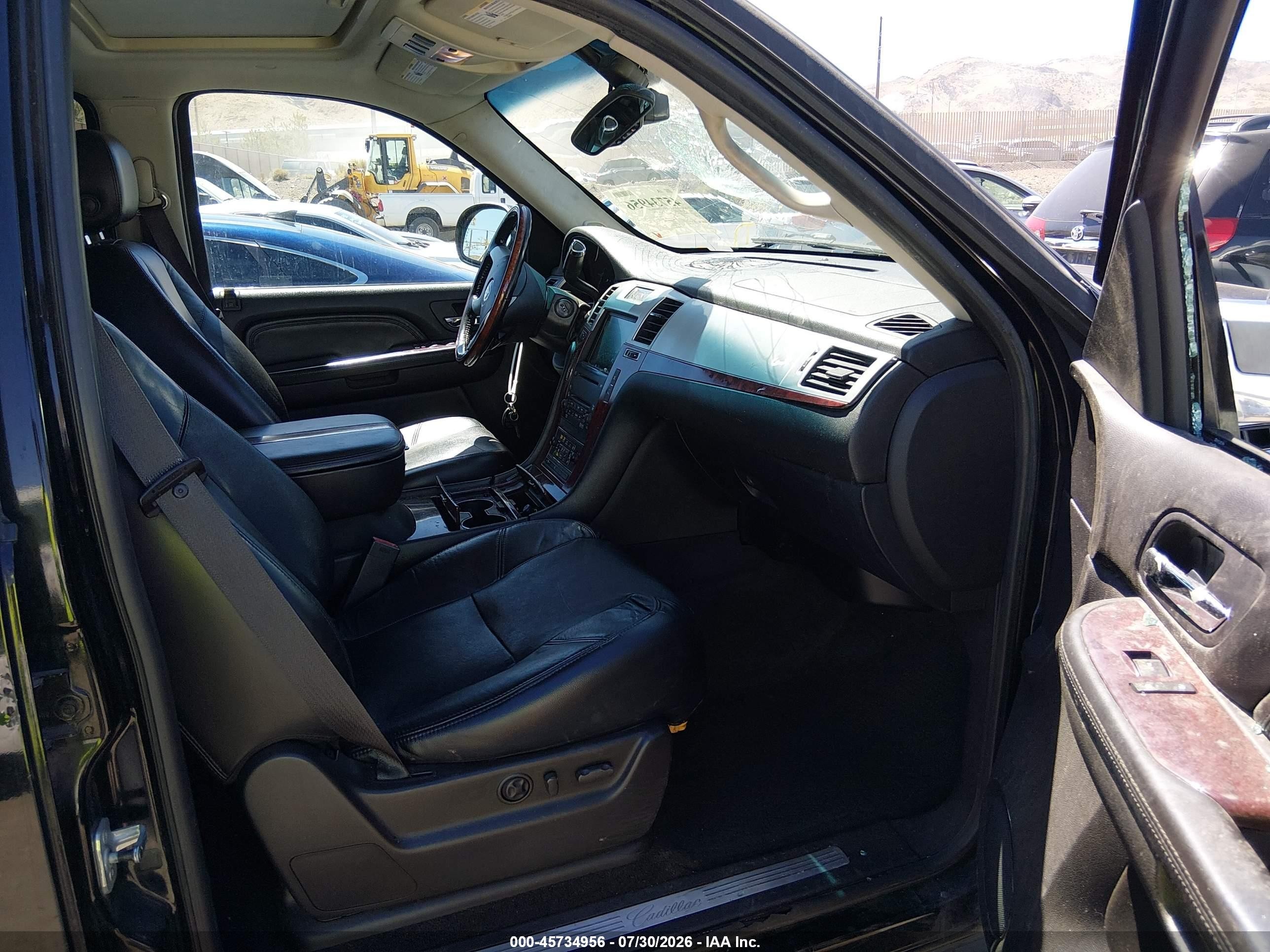 2007 Cadillac Escalade   Black vin: 1GYFK63877R231339