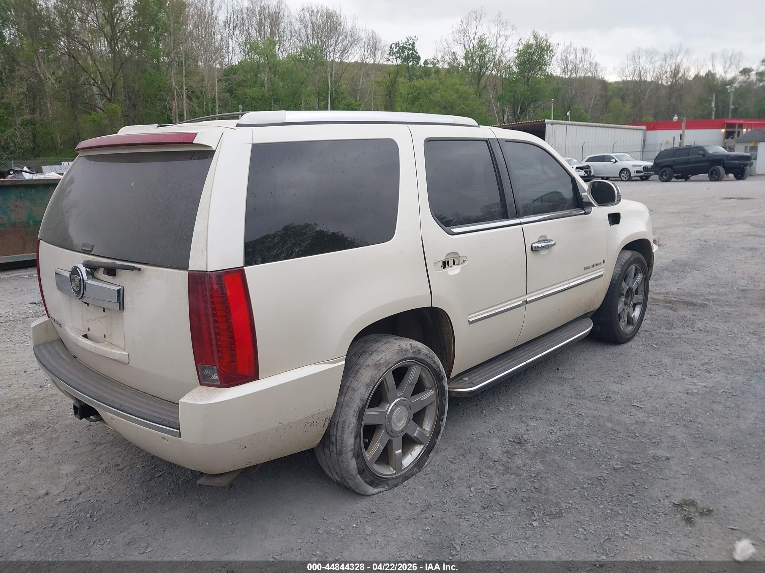 2007 Cadillac Escalade Standard Cream vin: 1GYFK63887R123151