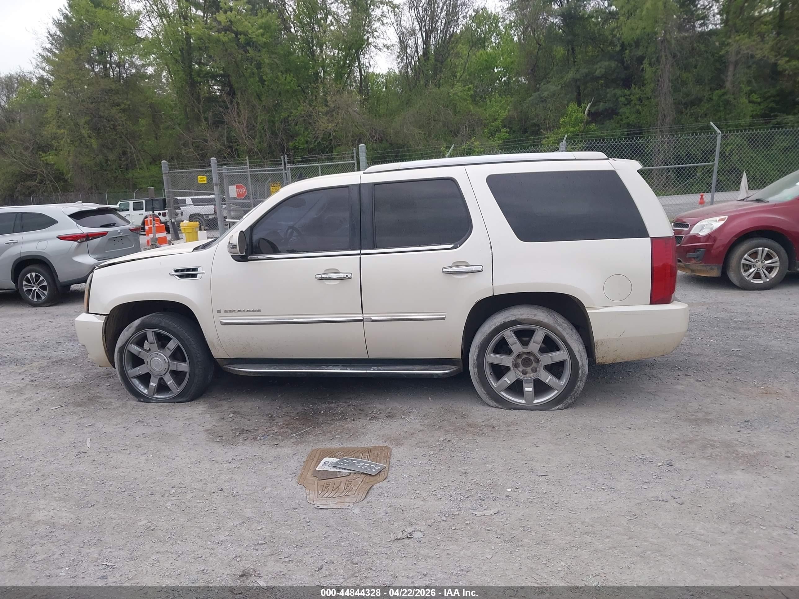 2007 Cadillac Escalade Standard Cream vin: 1GYFK63887R123151