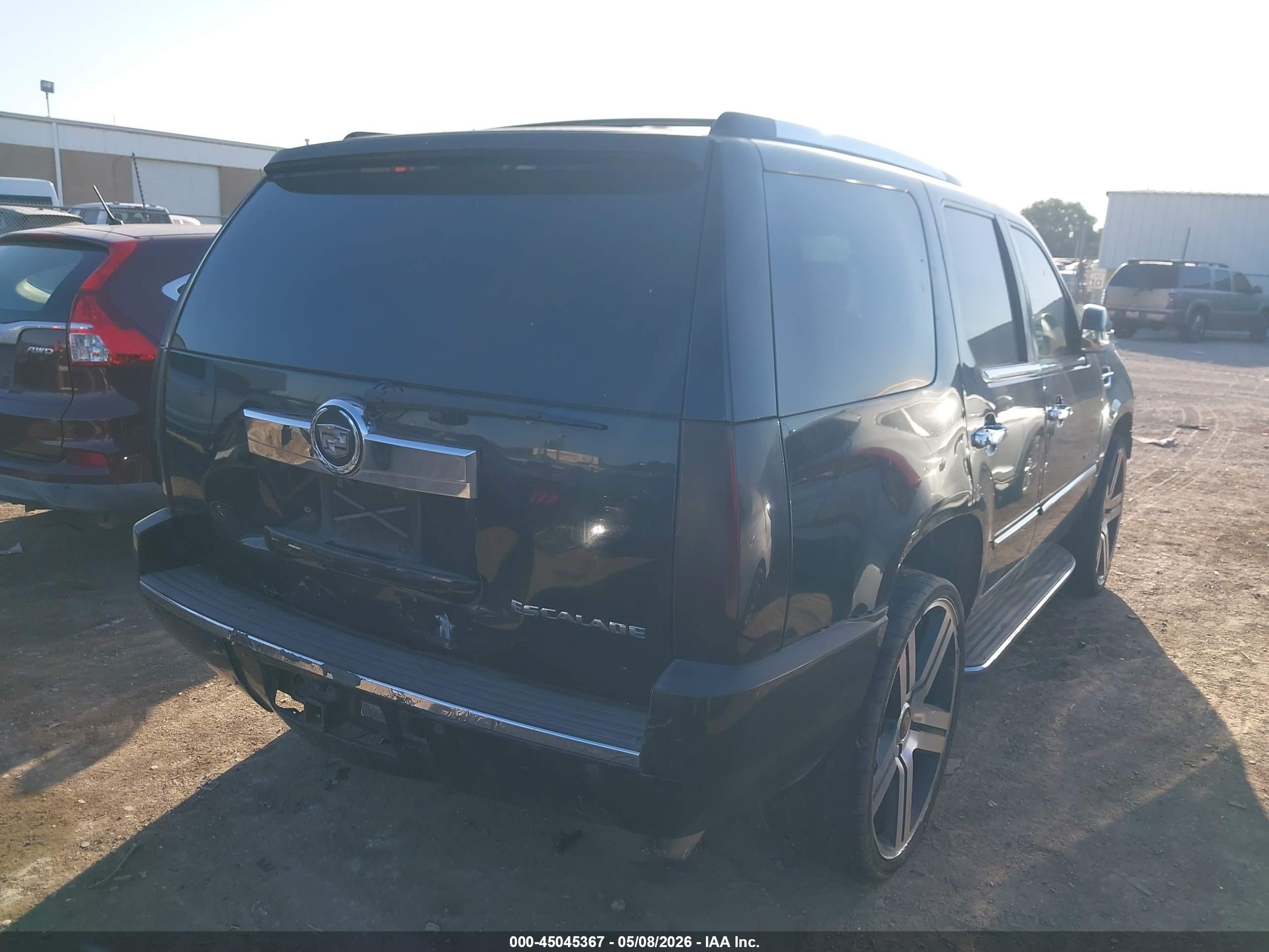 2007 Cadillac Escalade Standard Black vin: 1GYFK63887R429038