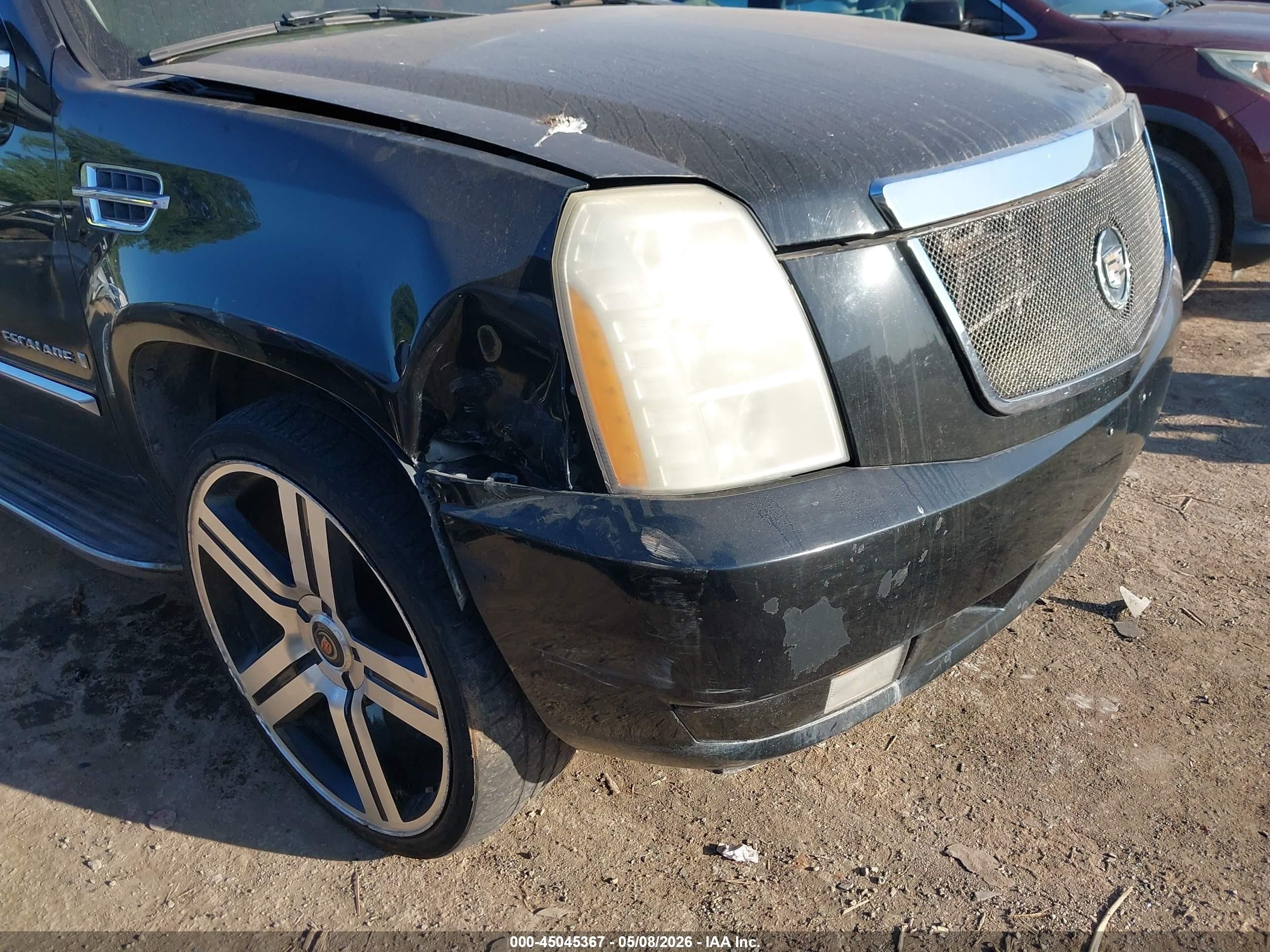2007 Cadillac Escalade Standard Black vin: 1GYFK63887R429038