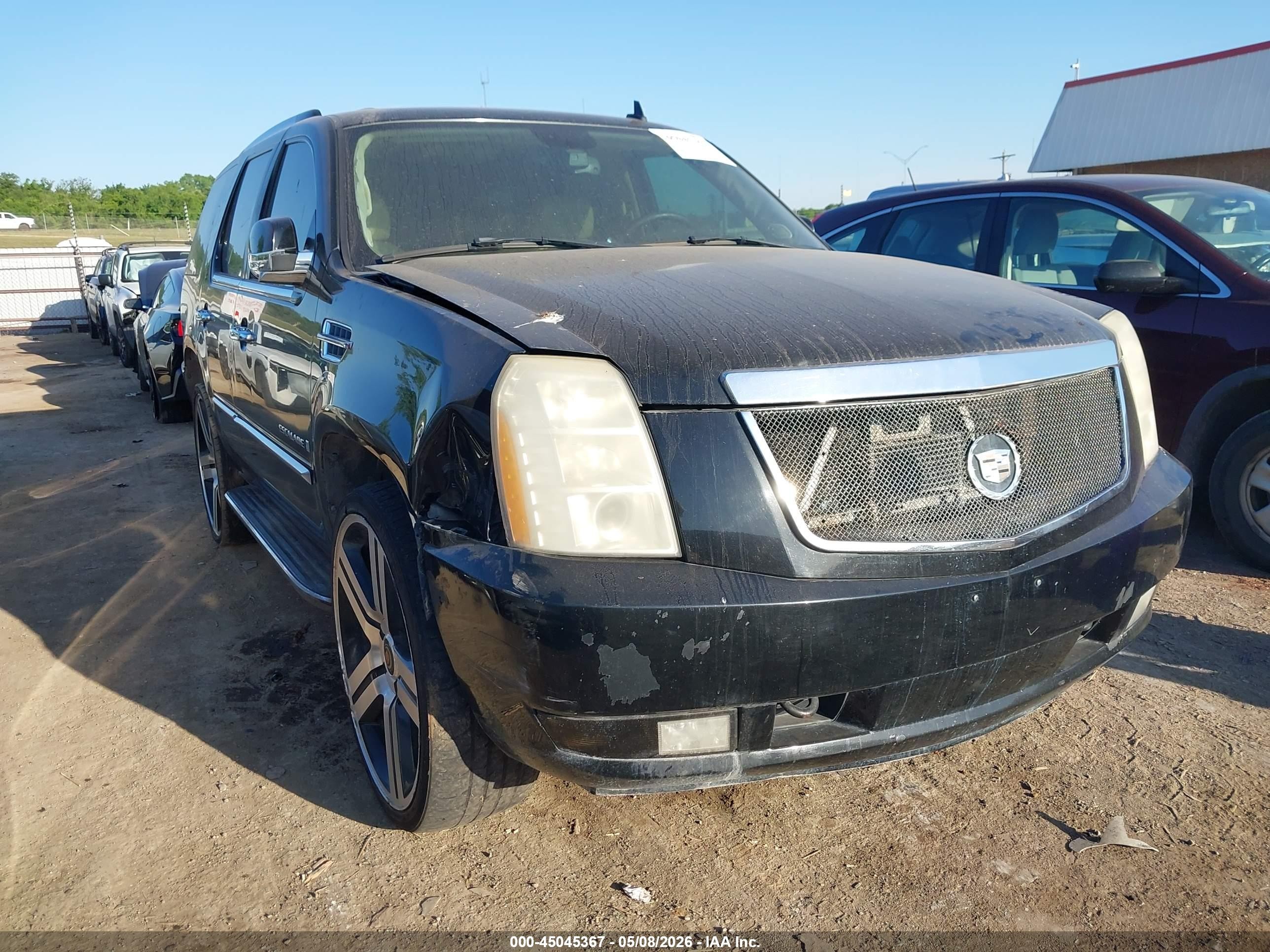 2007 Cadillac Escalade Standard Black vin: 1GYFK63887R429038