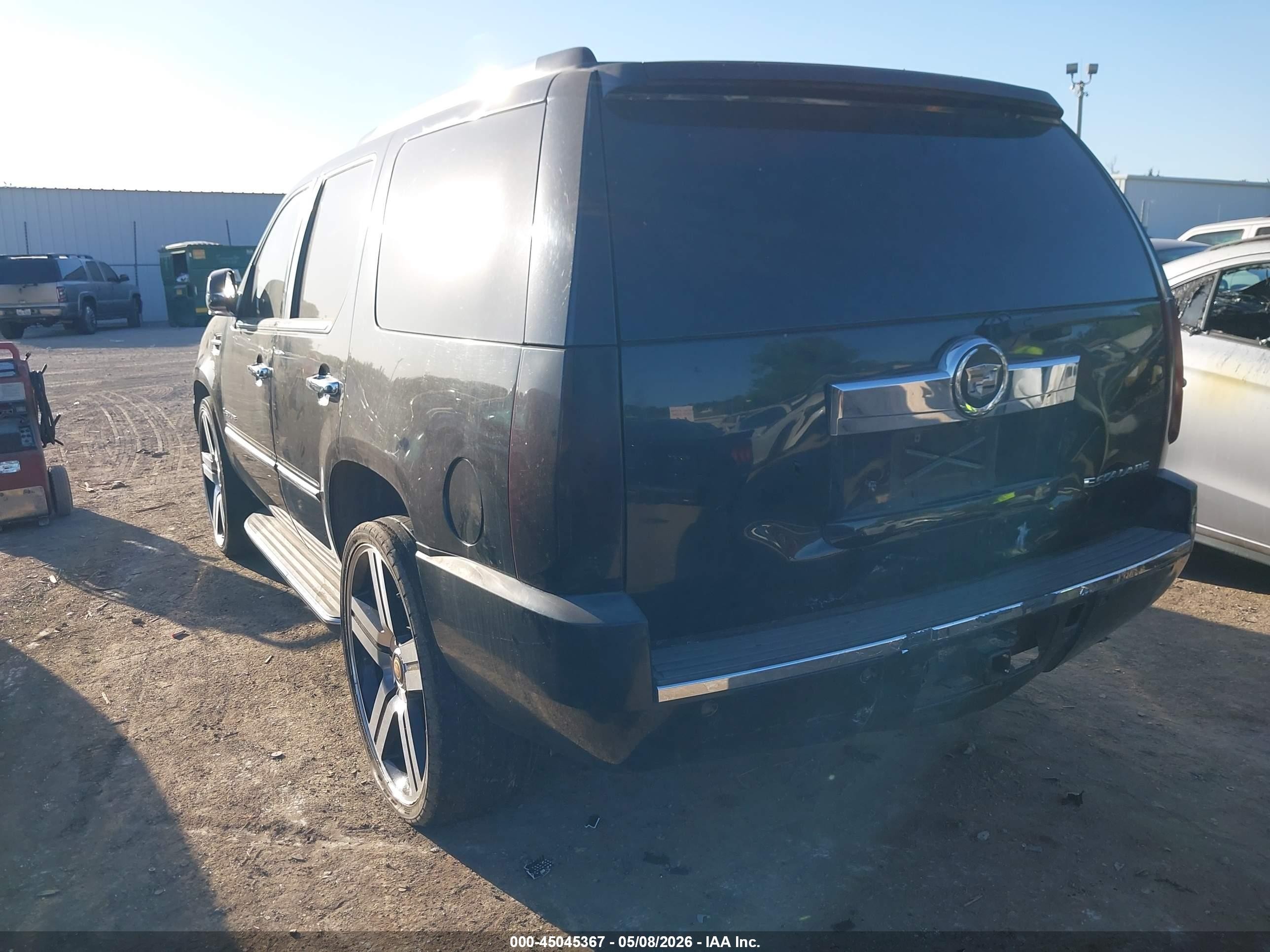 2007 Cadillac Escalade Standard Black vin: 1GYFK63887R429038