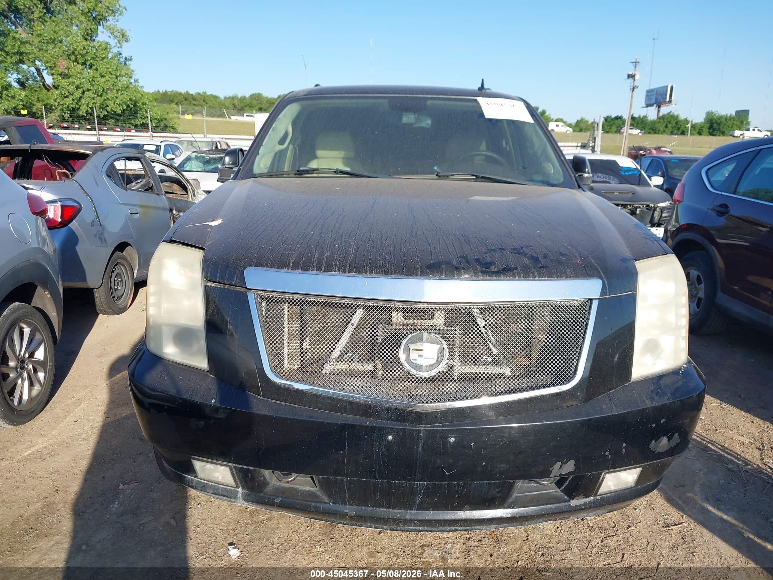 2007 Cadillac Escalade Standard Black vin: 1GYFK63887R429038