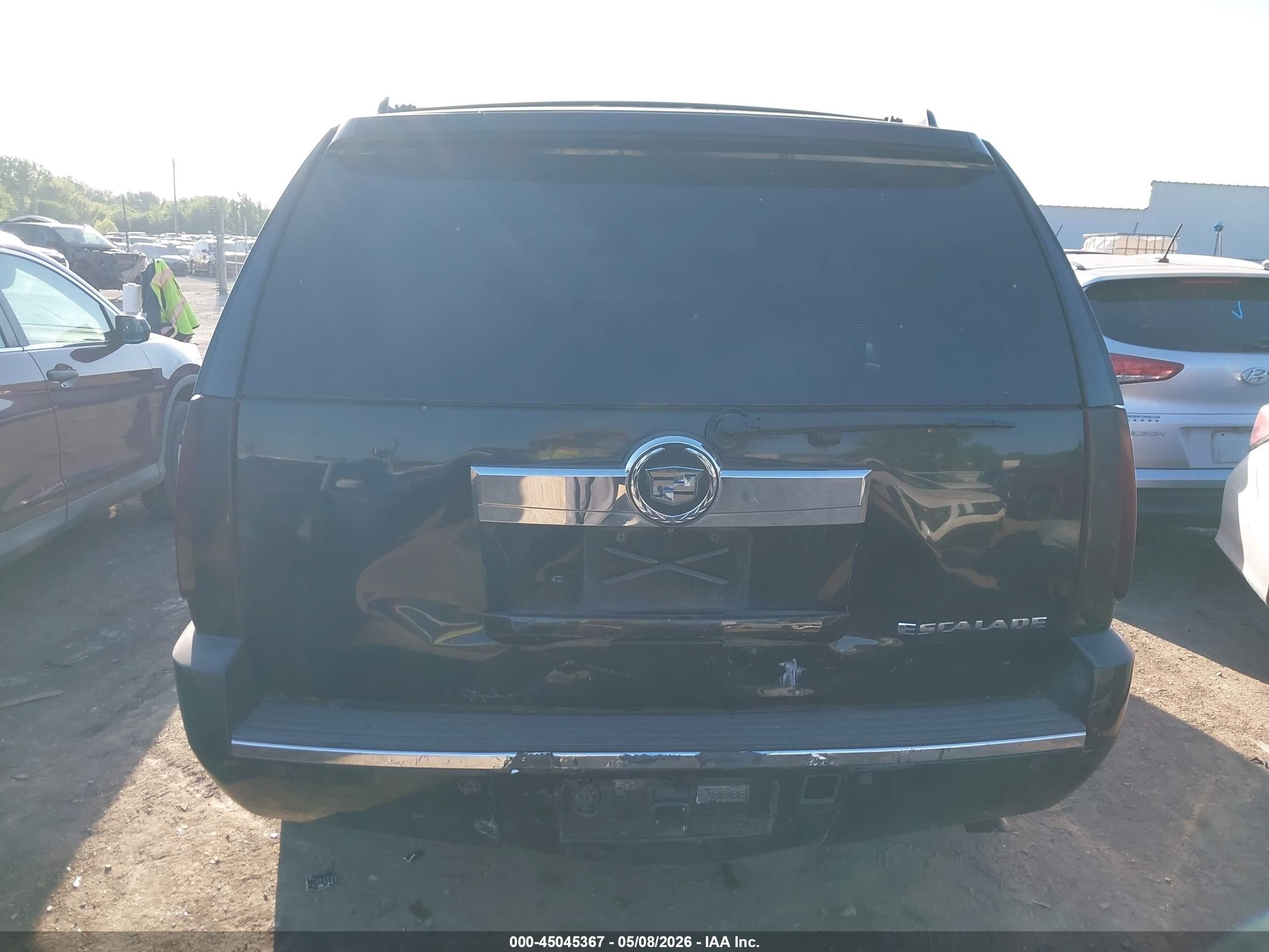 2007 Cadillac Escalade Standard Black vin: 1GYFK63887R429038