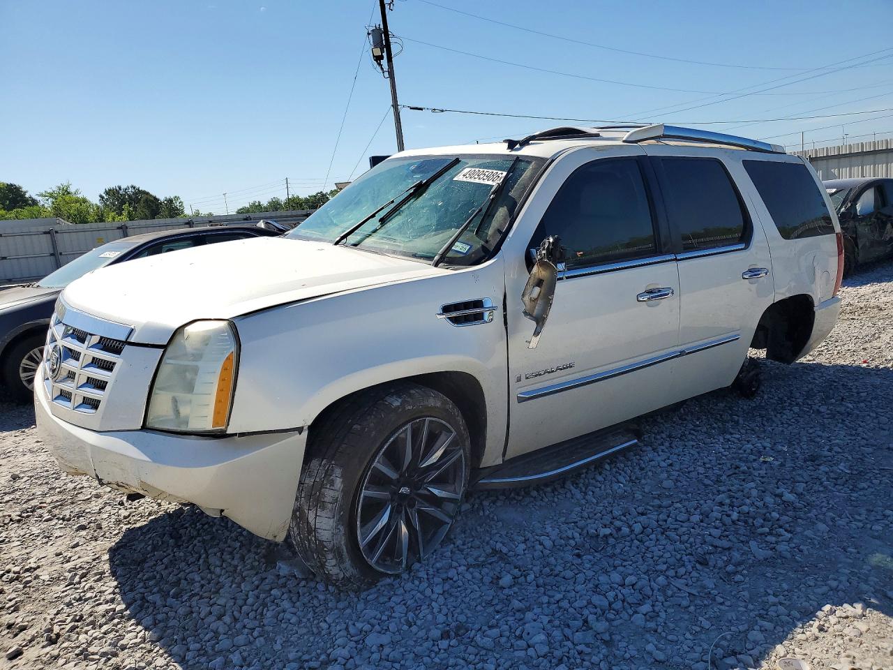 2007 Cadillac Escalade Luxury Cream vin: 1GYFK63897R186226