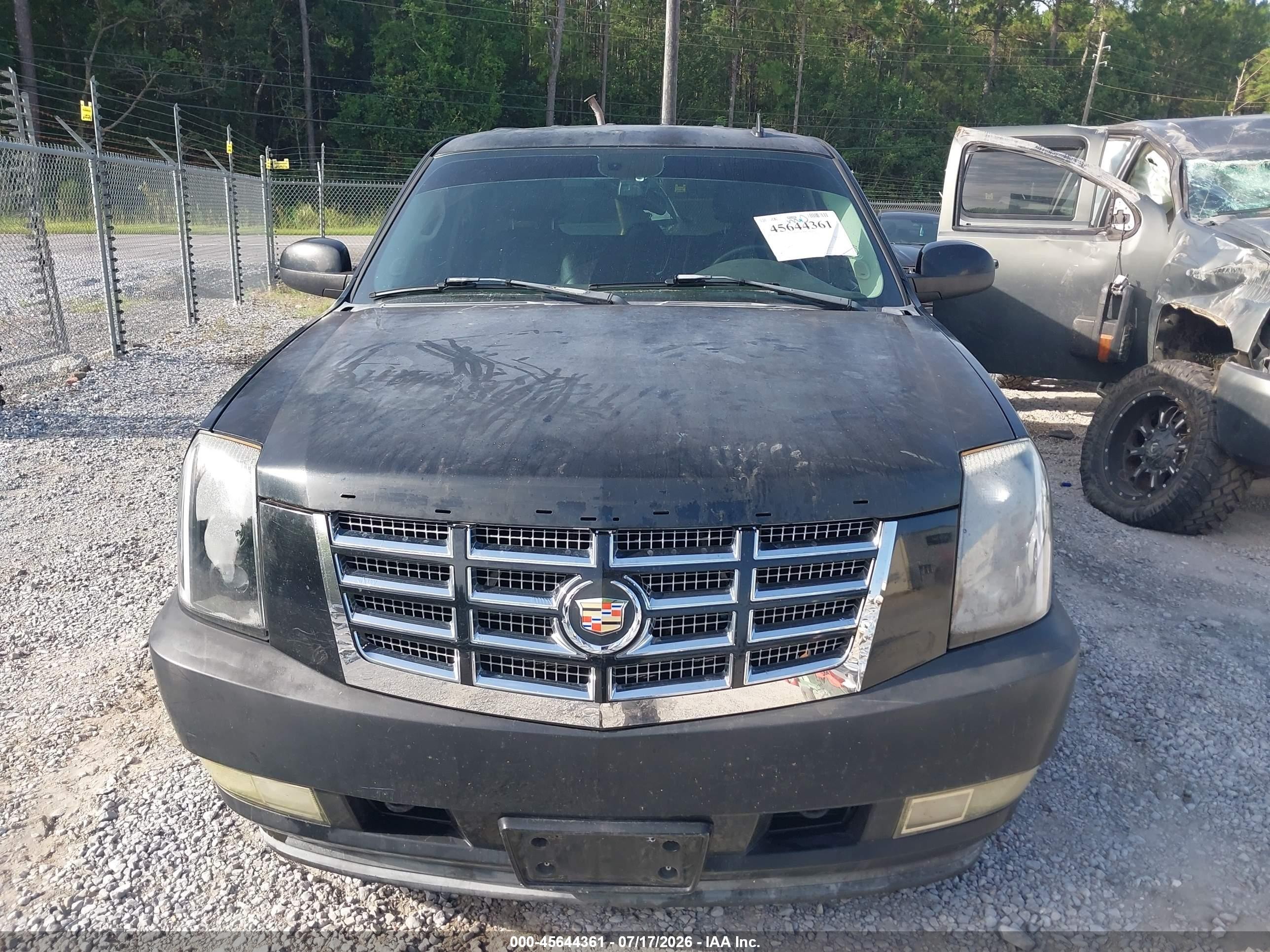 2007 Cadillac Escalade Black vin: 1GYFK63897R194939