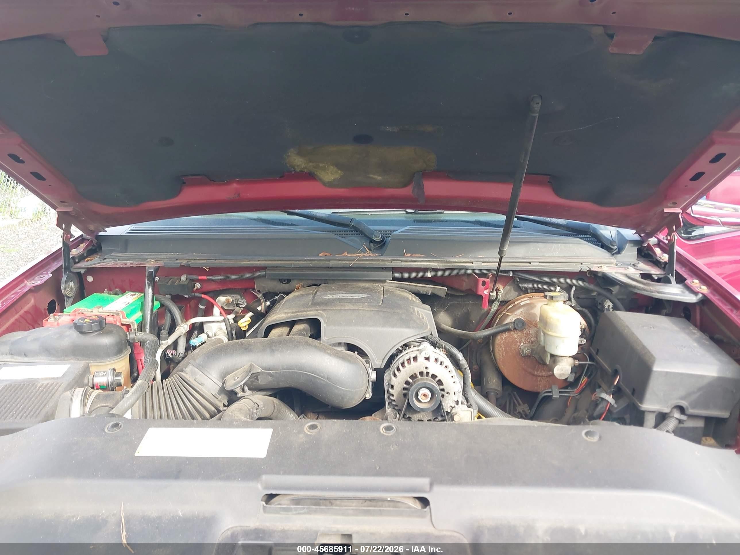 2007 Cadillac Escalade   Burgundy vin: 1GYFK638X7R298663