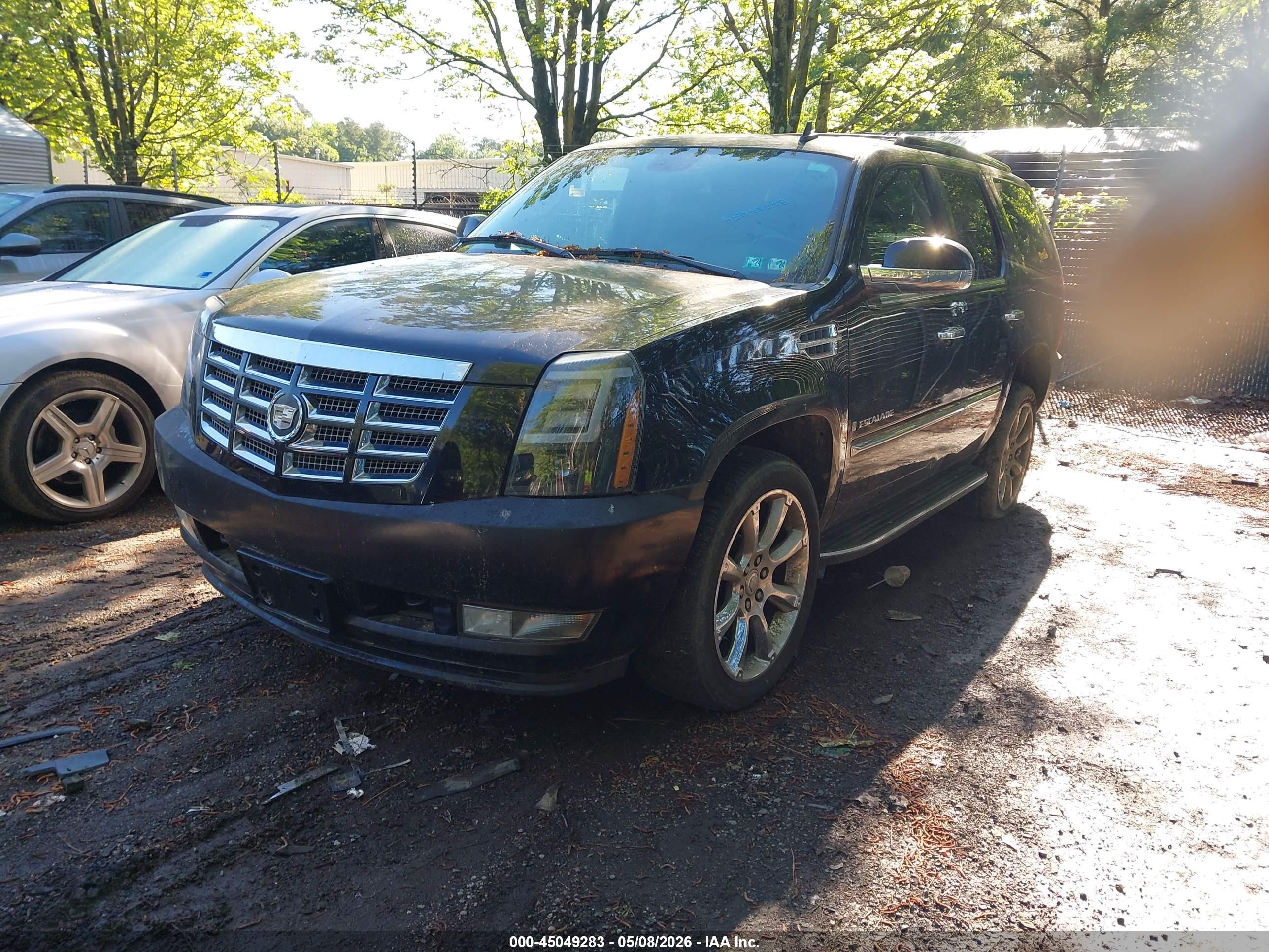 2007 Cadillac Escalade Standard Черный vin: 1GYFK638X7R342046