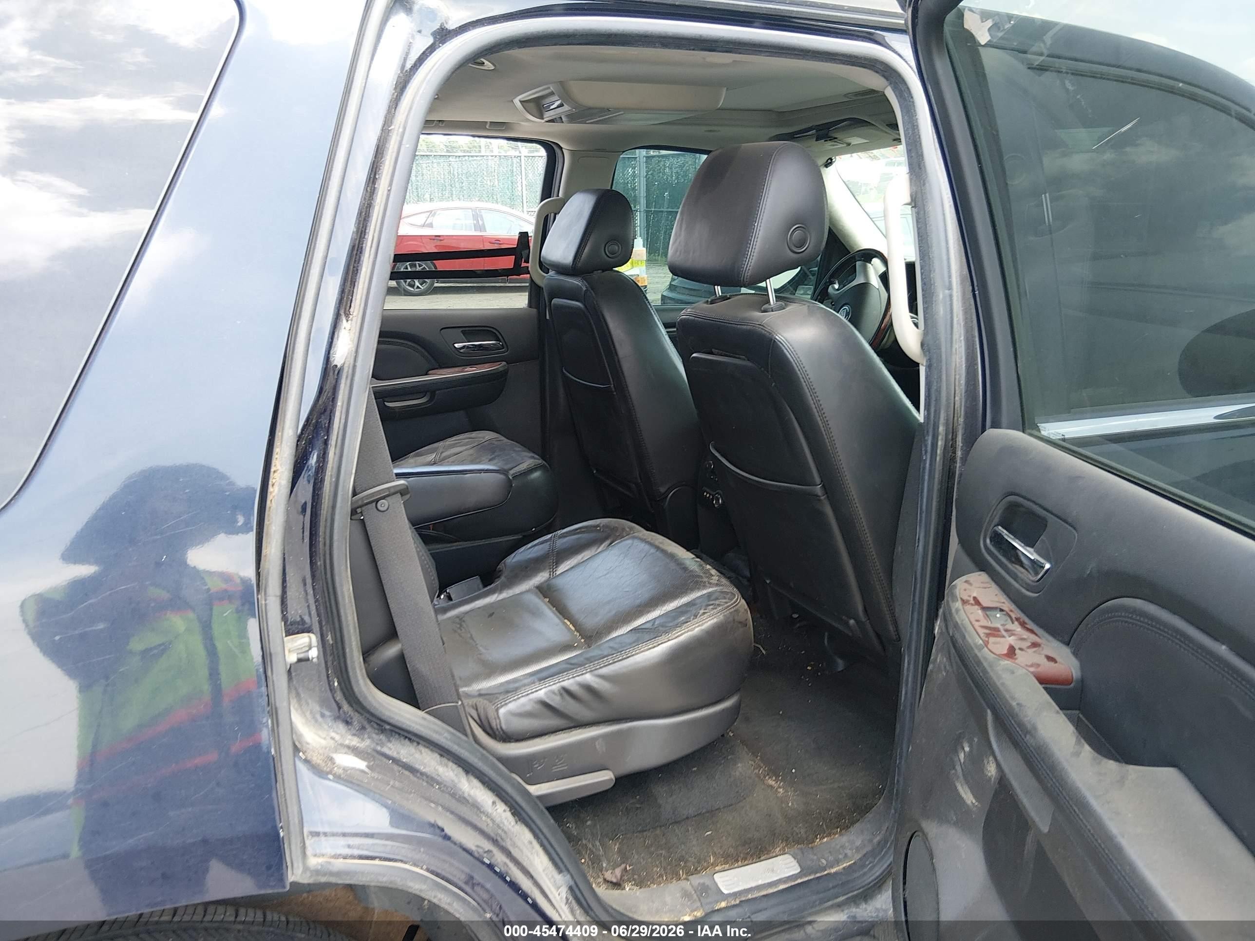 2007 Cadillac Escalade   Черный vin: 1GYFK638X7R347439