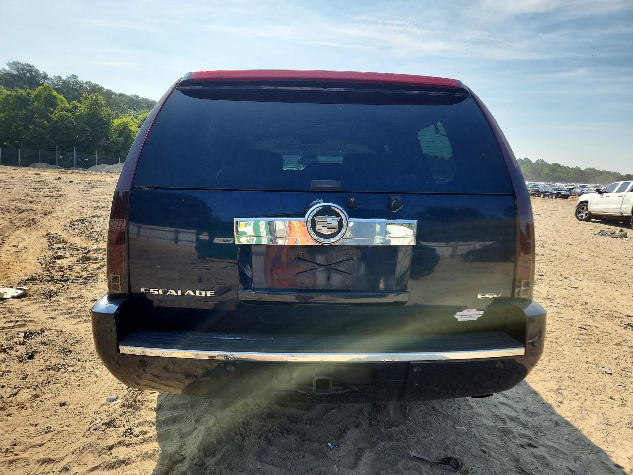 2007 Cadillac Escalade Esv Blue vin: 1GYFK66817R190265