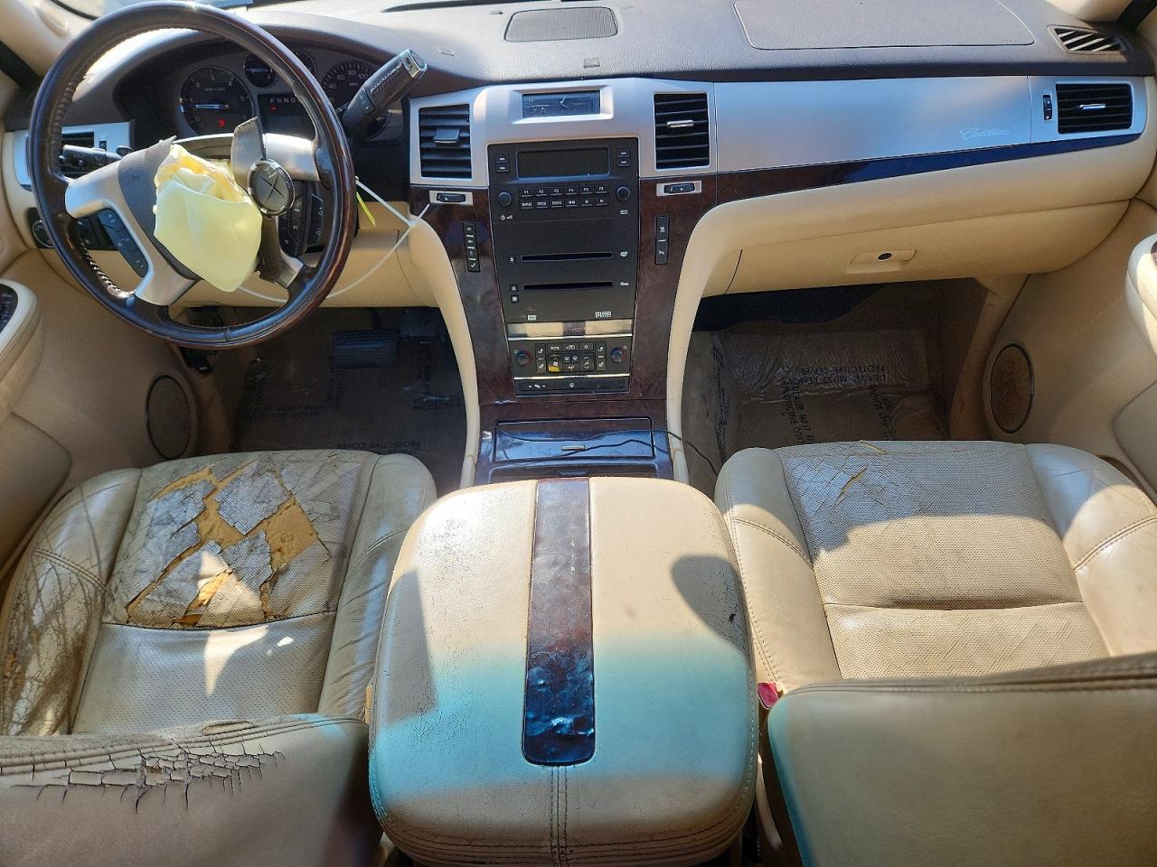 2007 Cadillac Escalade Esv Blue vin: 1GYFK66817R190265