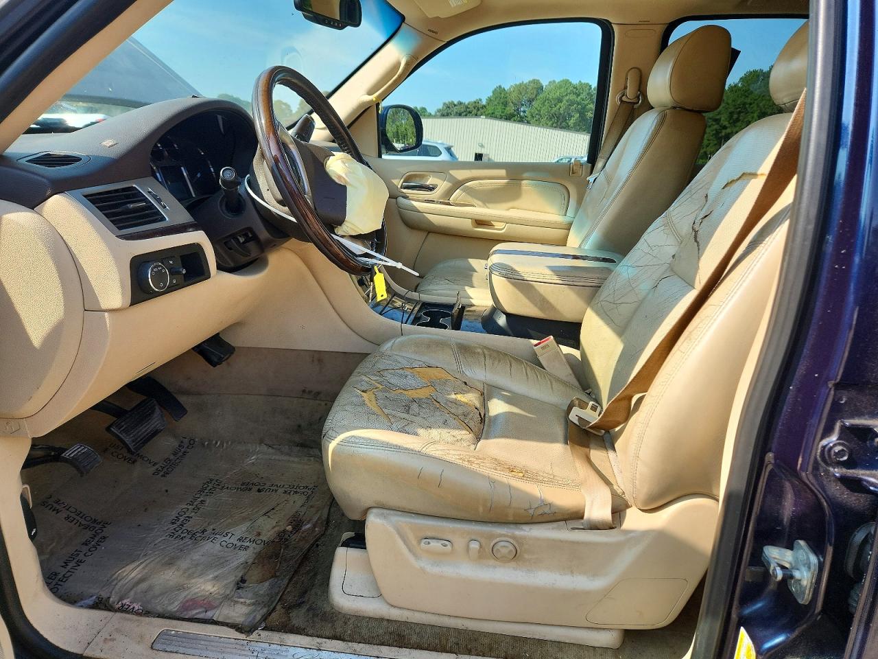 2007 Cadillac Escalade Esv Blue vin: 1GYFK66817R190265