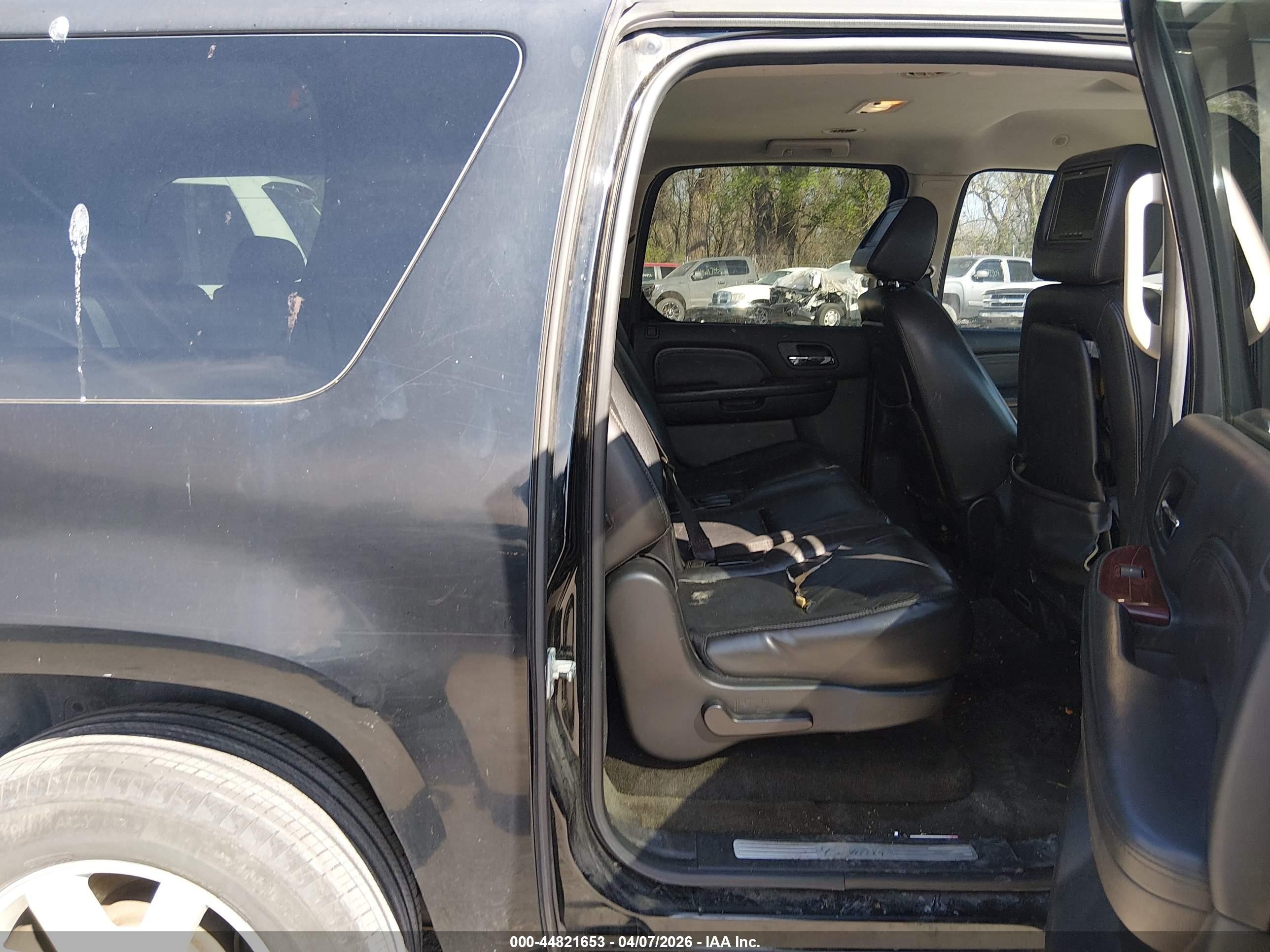 2007 Cadillac Escalade Esv Standard Черный vin: 1GYFK66827R191246