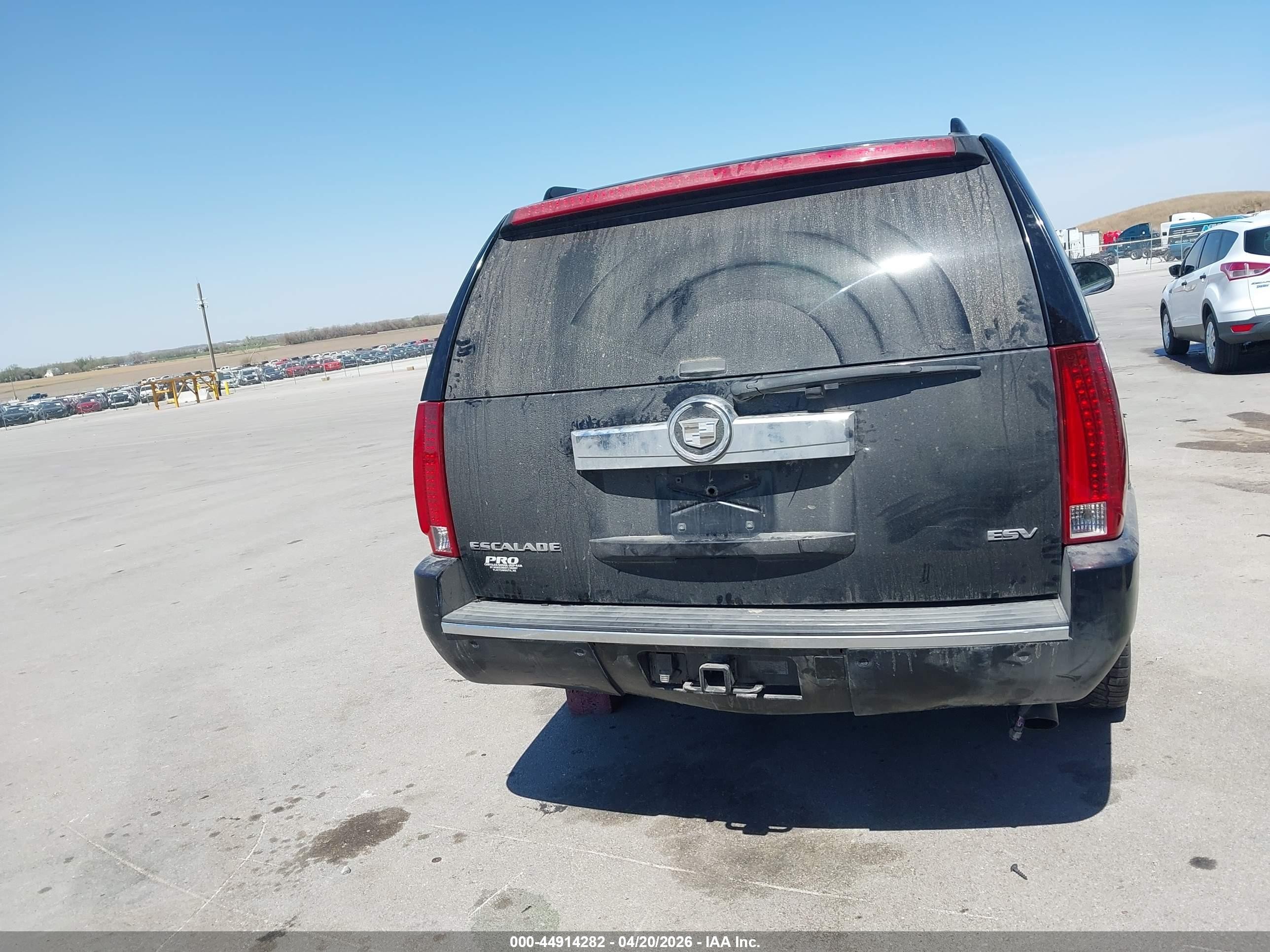 2007 Cadillac Escalade Esv Standard Черный vin: 1GYFK66827R321851