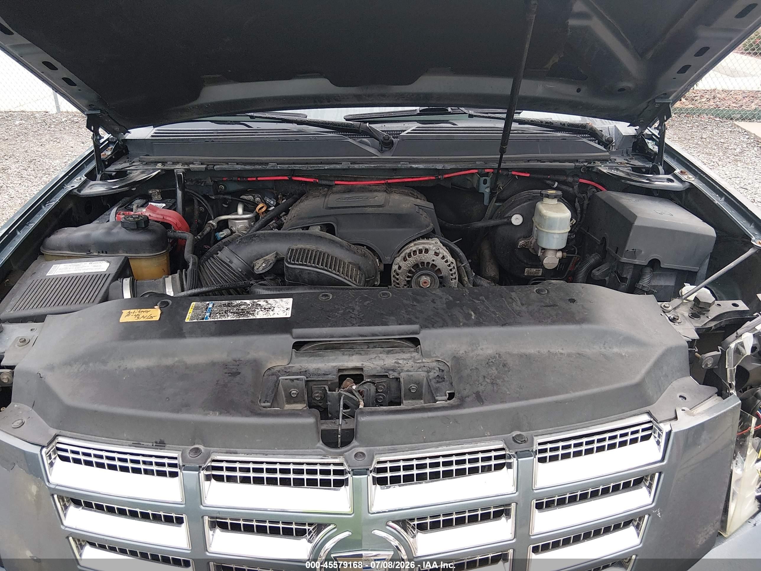 2008 Cadillac Escalade Esv   Gray vin: 1GYFK66828R189014