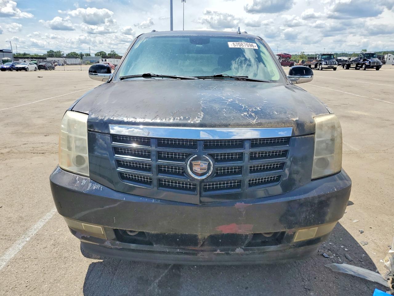 2008 Cadillac Escalade Esv Black vin: 1GYFK66838R189085