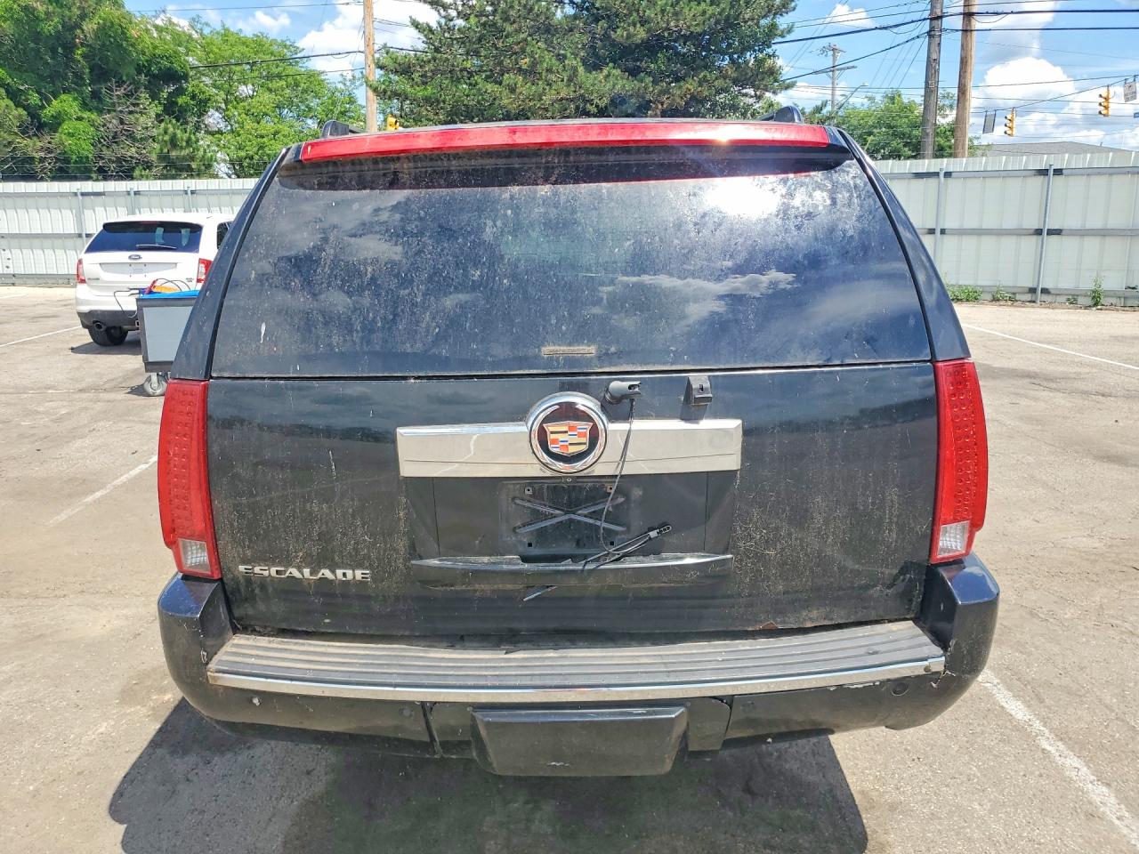 2008 Cadillac Escalade Esv Black vin: 1GYFK66838R189085