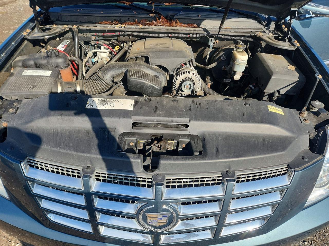 2008 Cadillac Escalade Esv Blue vin: 1GYFK66848R167659