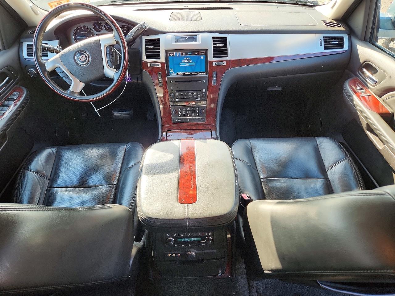 2008 Cadillac Escalade Esv Blue vin: 1GYFK66848R167659