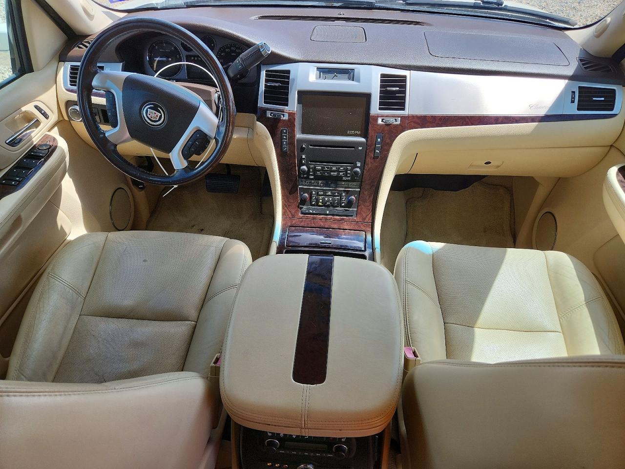2007 Cadillac Escalade Esv Cream vin: 1GYFK66867R391269