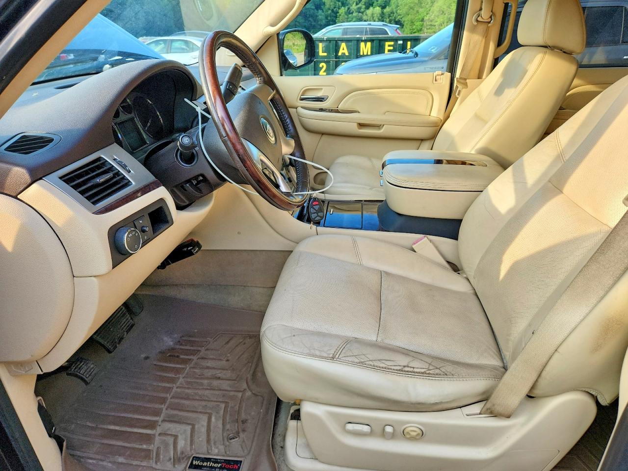 2007 Cadillac Escalade Esv Black vin: 1GYFK66867R425064