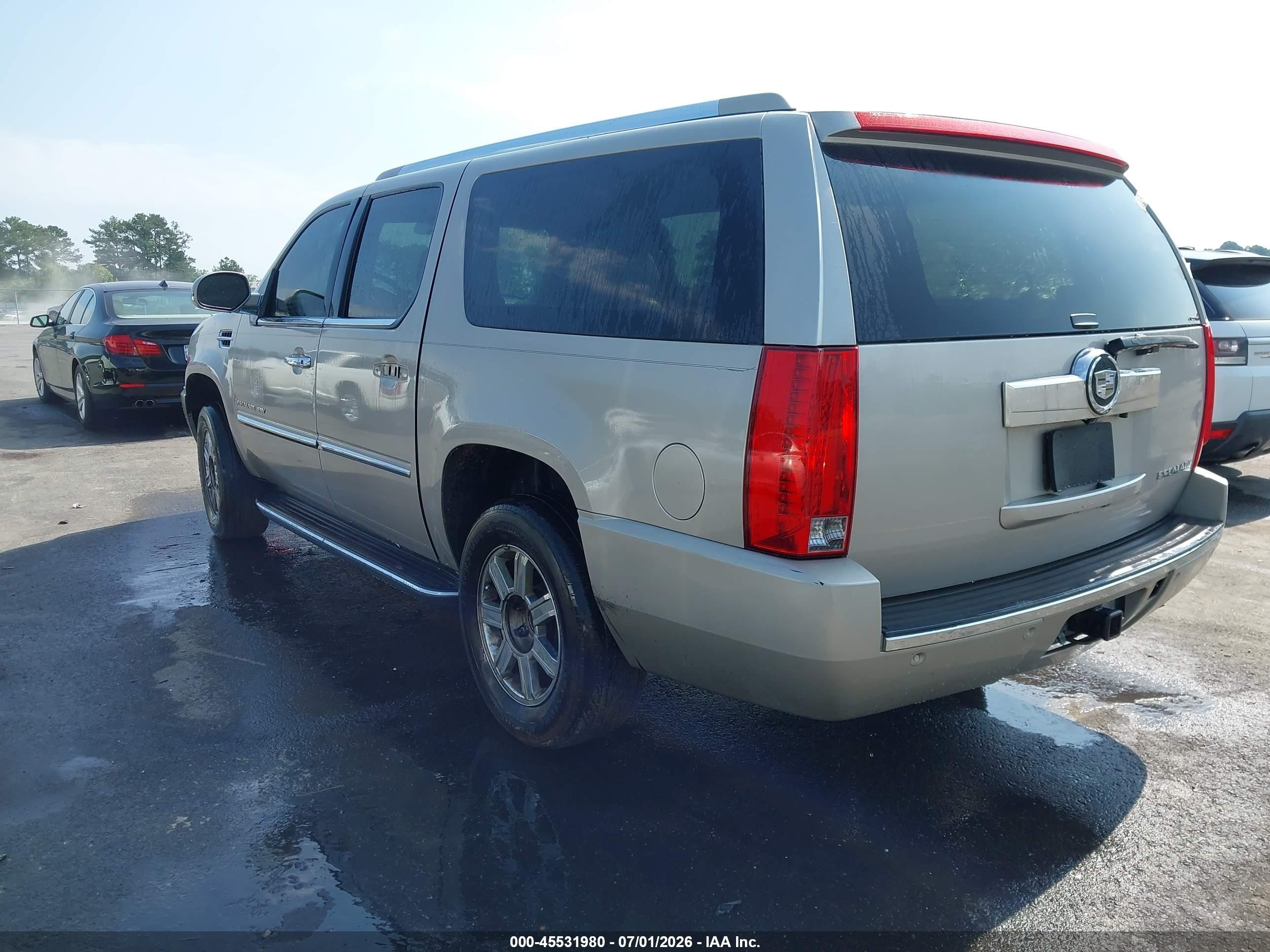 2008 Cadillac Escalade Esv Standard Бежевый vin: 1GYFK66868R175780