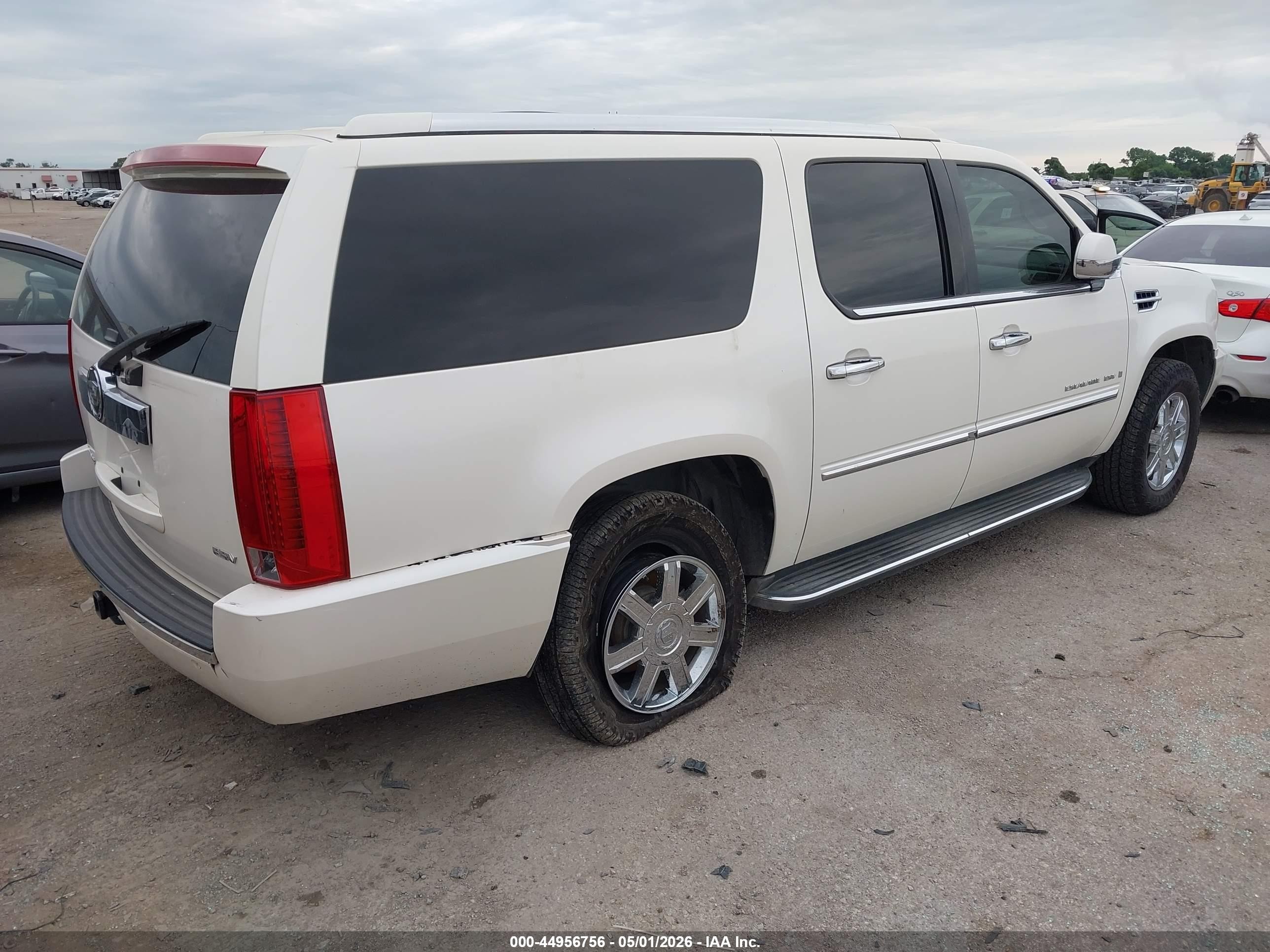 2007 Cadillac Escalade Esv Standard White vin: 1GYFK66877R234043