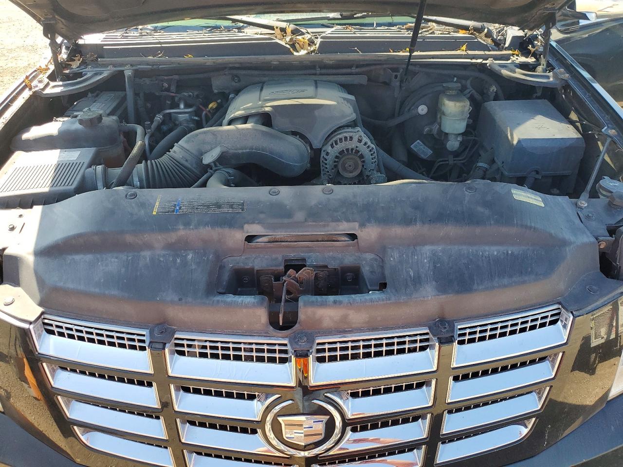 2007 Cadillac Escalade Esv Black vin: 1GYFK66877R339004