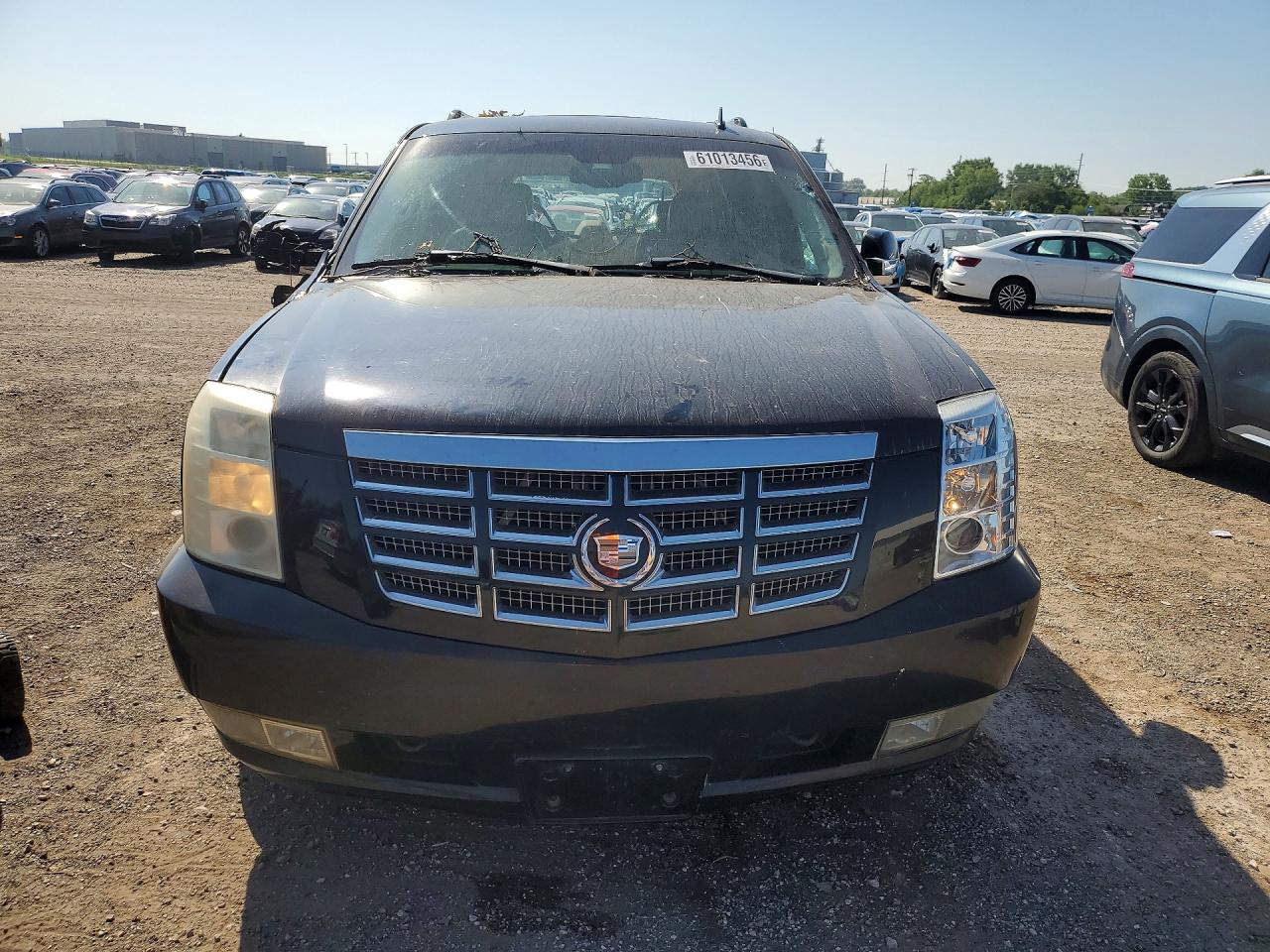 2007 Cadillac Escalade Esv Black vin: 1GYFK66877R339004