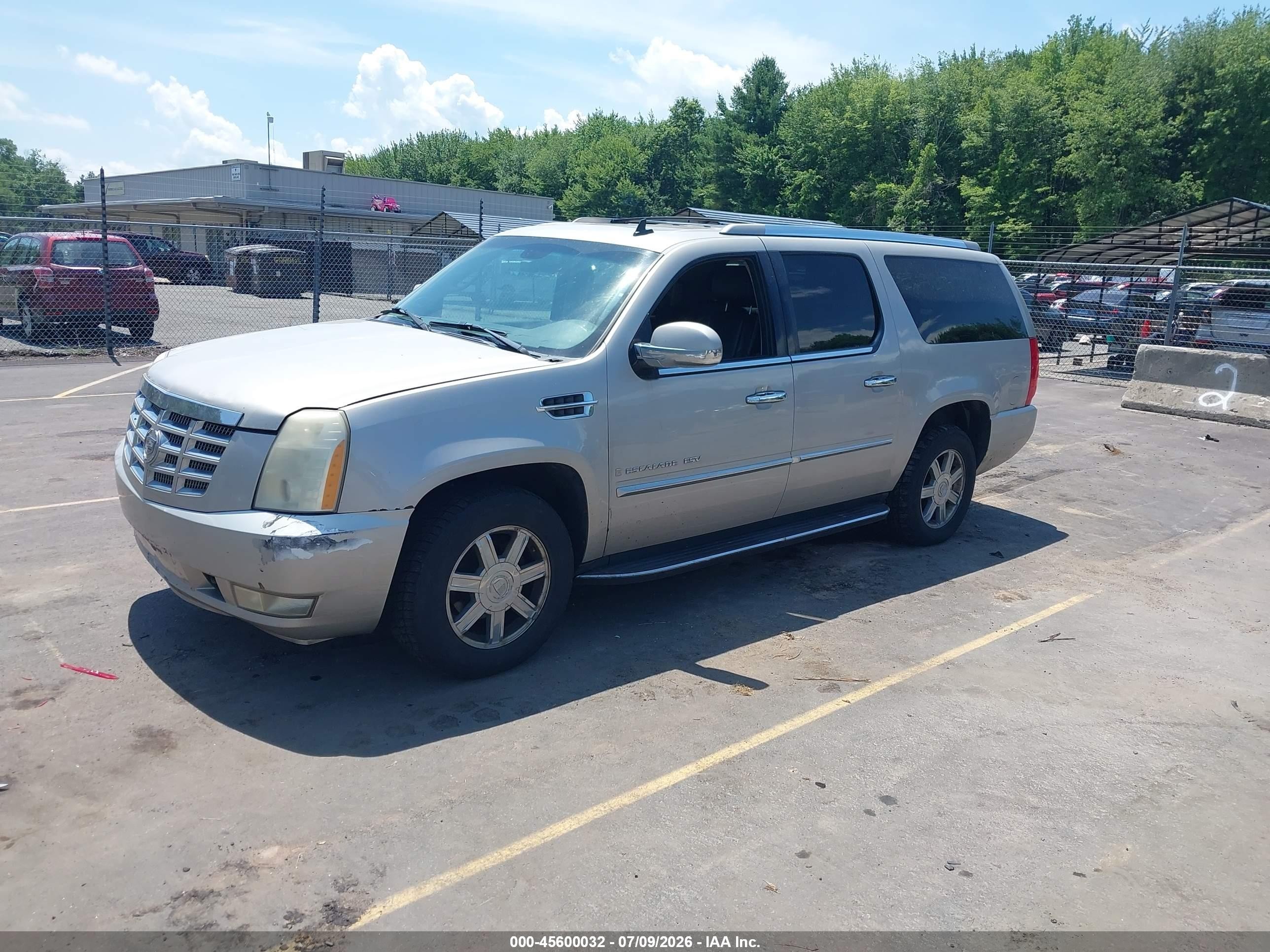 2007 Cadillac Escalade Esv Standard Gold vin: 1GYFK66887R429407