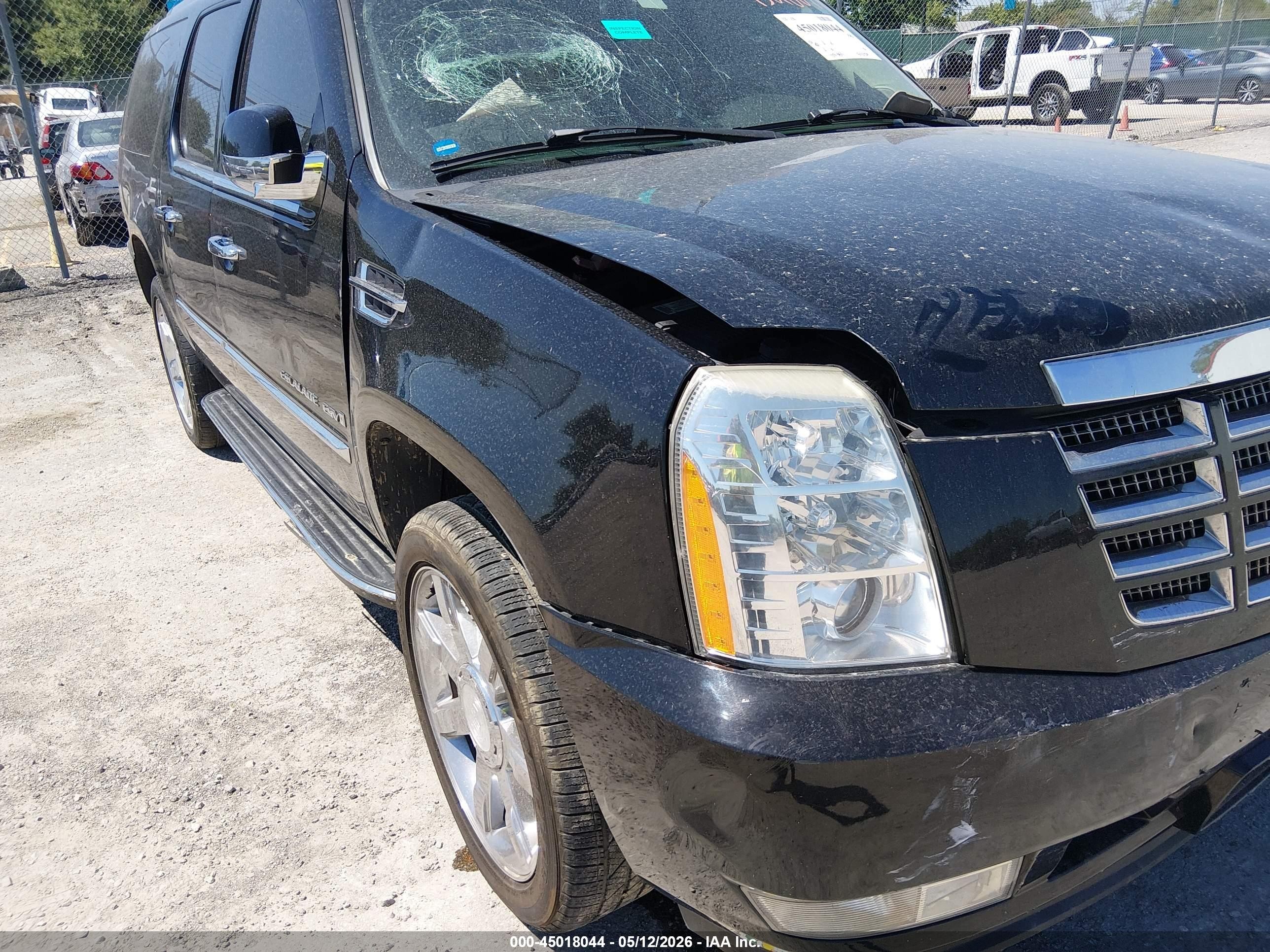 2008 Cadillac Escalade Esv Standard Black vin: 1GYFK66898R161596