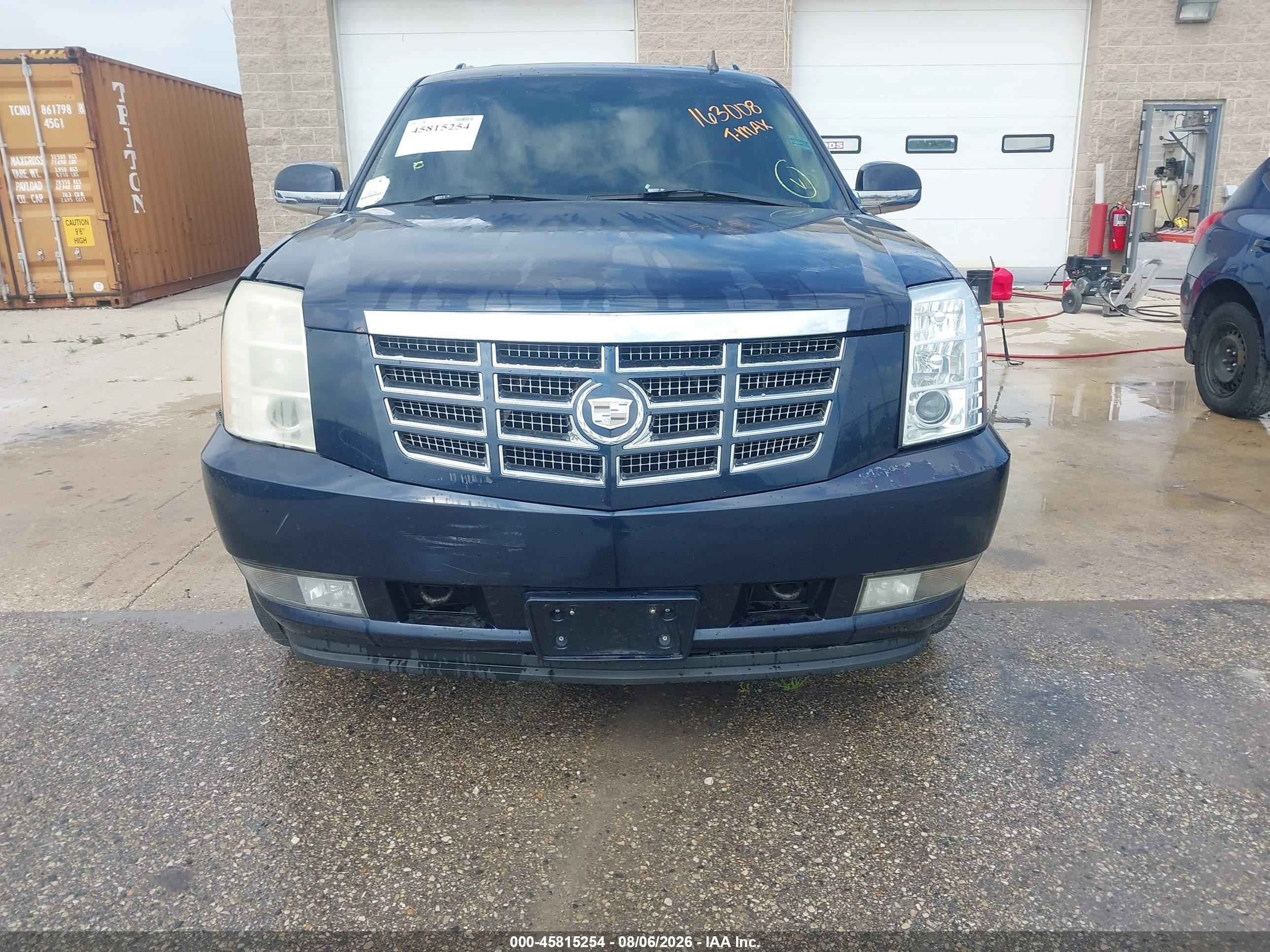 2008 Cadillac Escalade Esv Standard Dark Blue vin: 1GYFK66898R163008