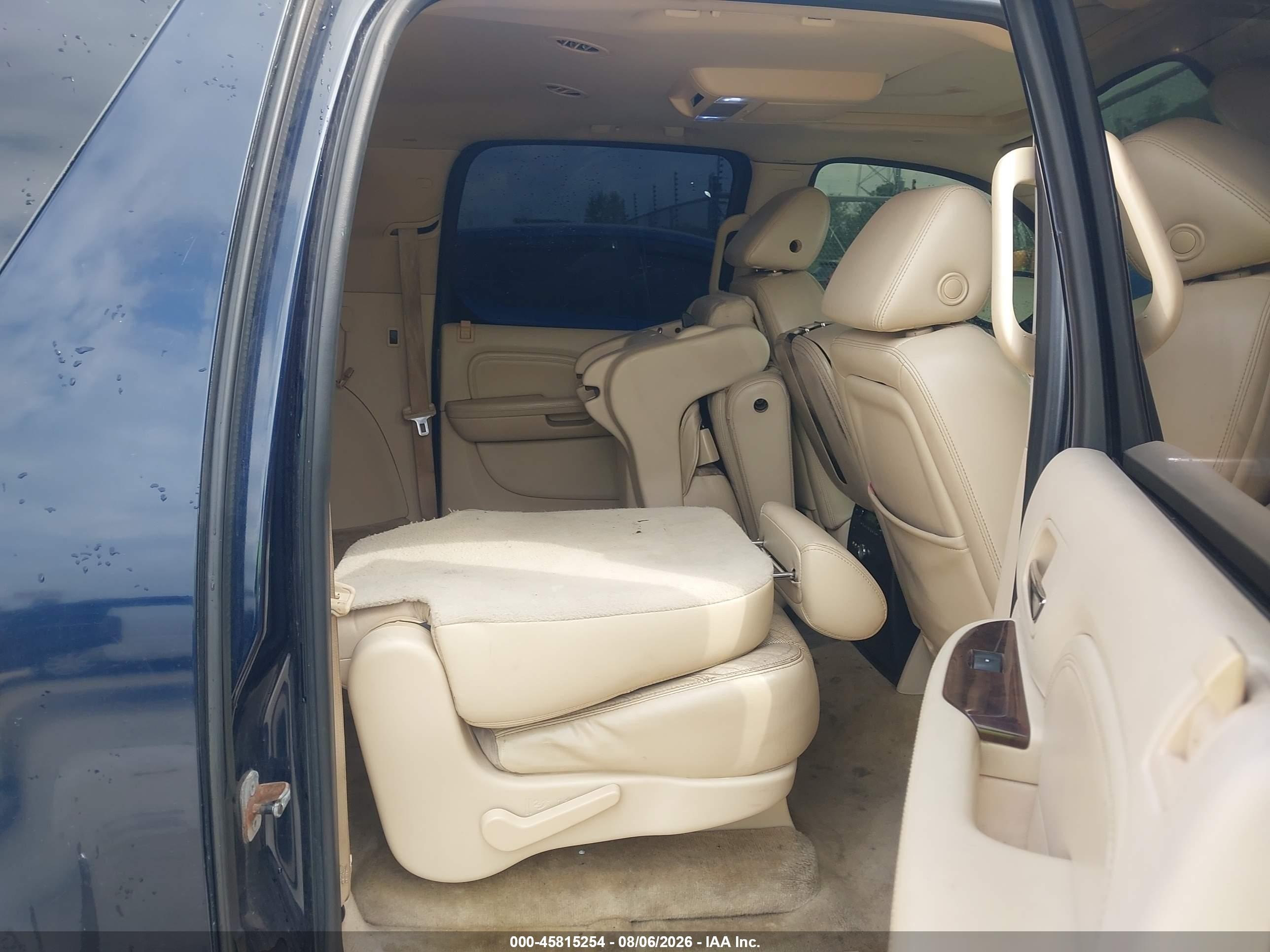 2008 Cadillac Escalade Esv Standard Dark Blue vin: 1GYFK66898R163008