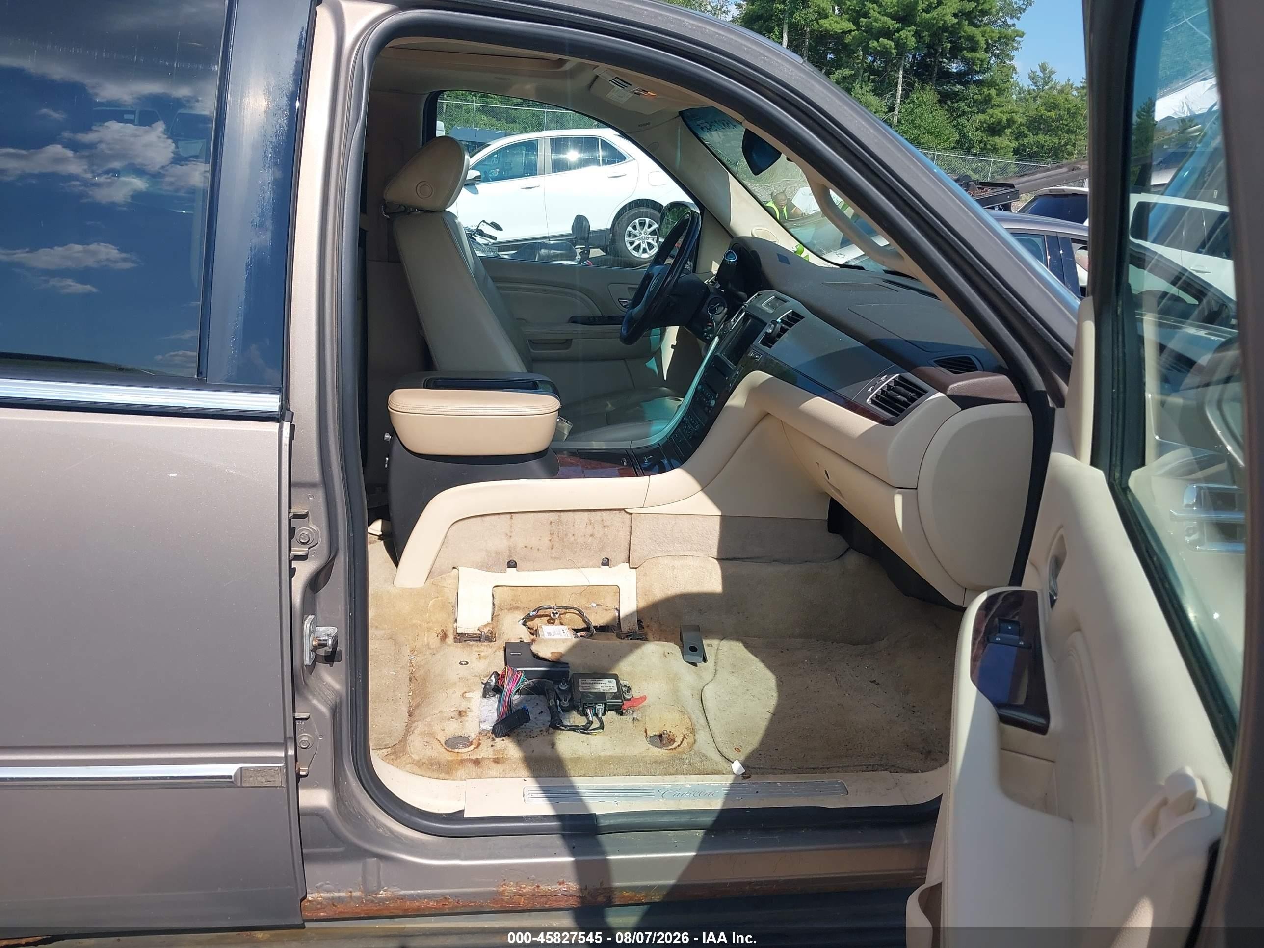 2007 Cadillac Escalade Esv Standard Tan vin: 1GYFK668X7R252262