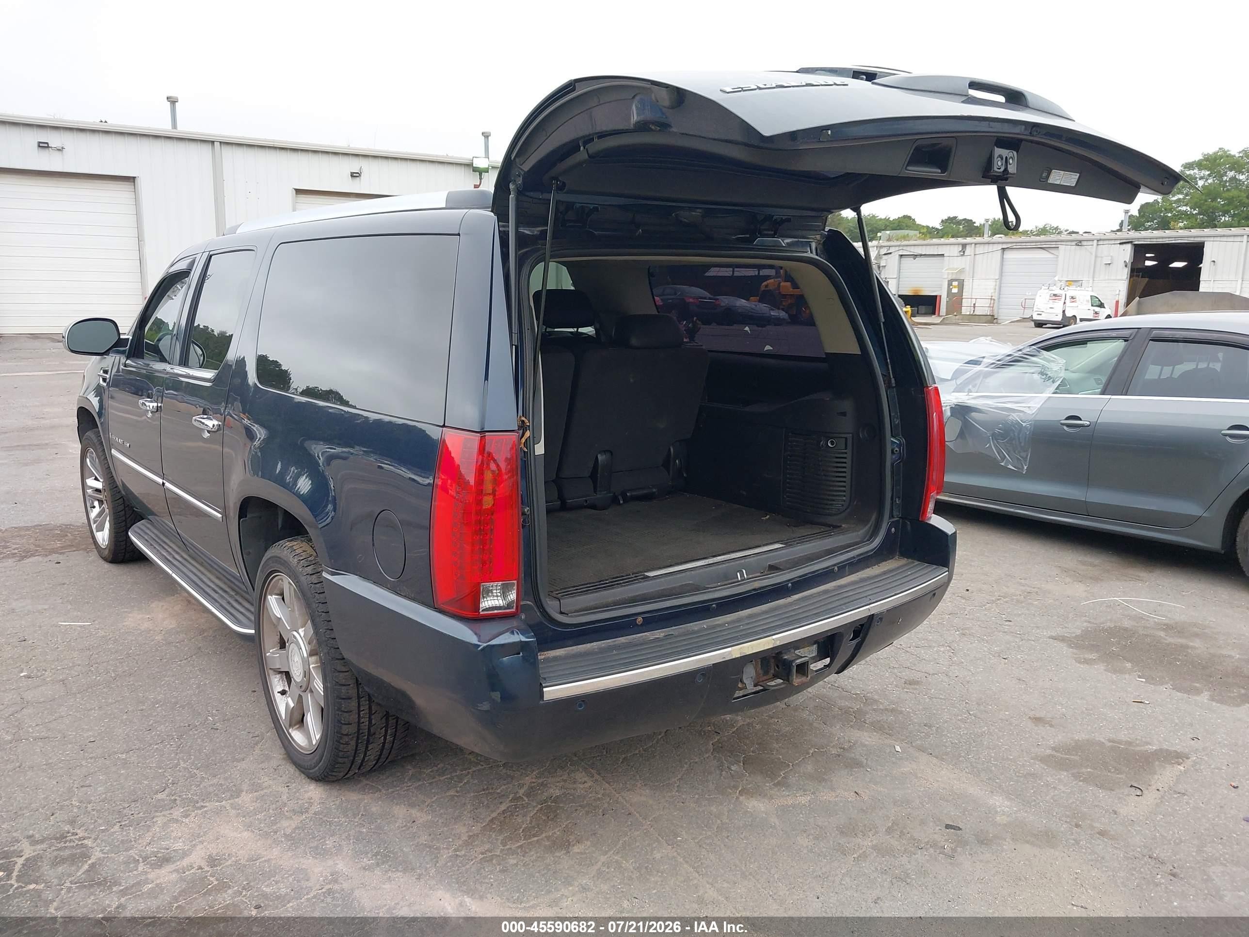 2007 Cadillac Escalade Esv Standard Dark Blue vin: 1GYFK668X7R269336