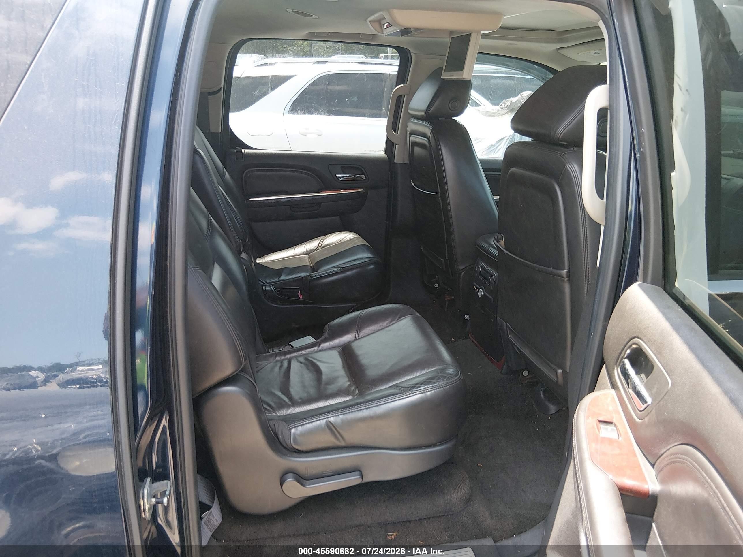 2007 Cadillac Escalade Esv Standard Dark Blue vin: 1GYFK668X7R269336