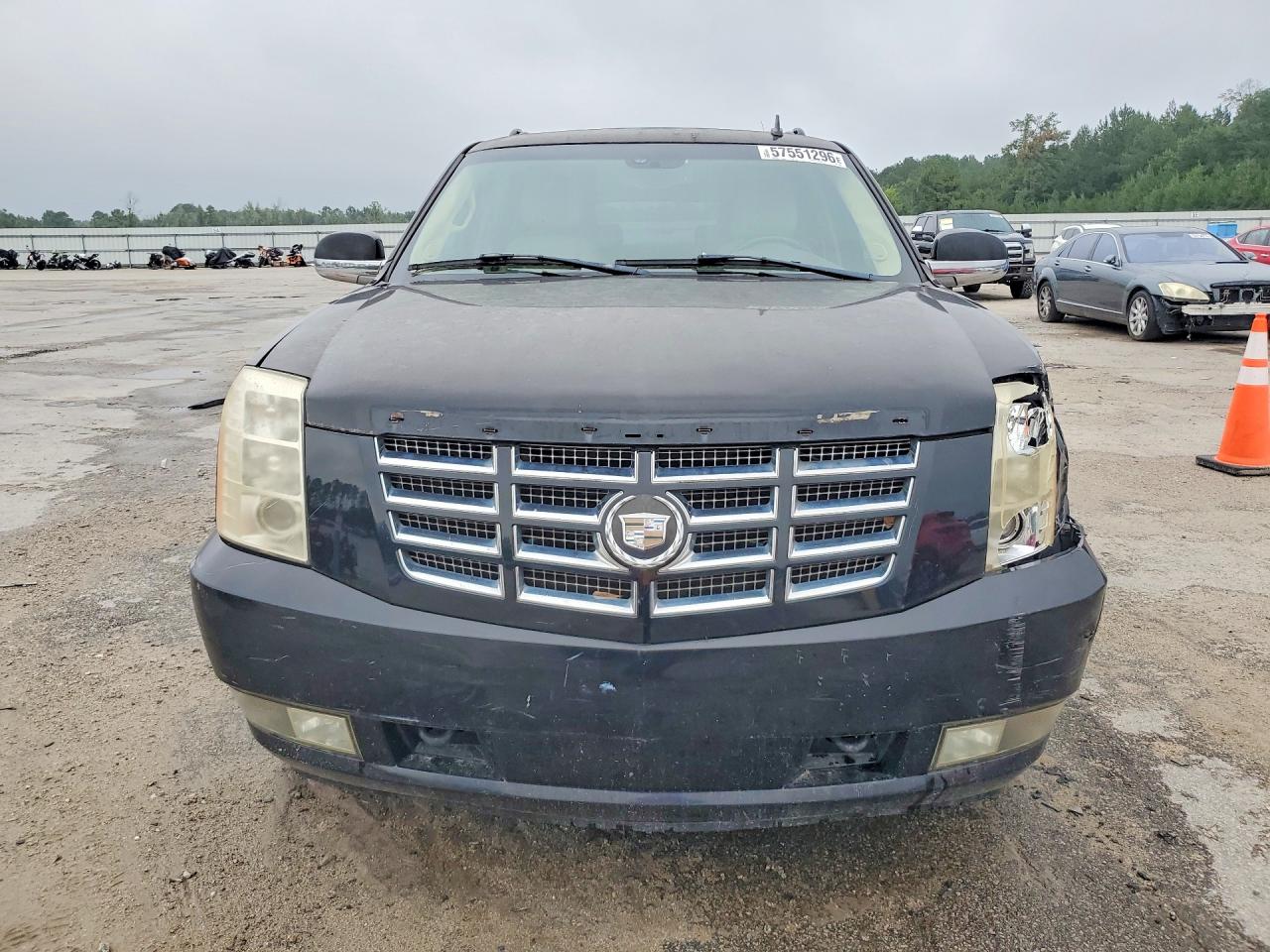 2007 Cadillac Escalade Esv Black vin: 1GYFK668X7R288937