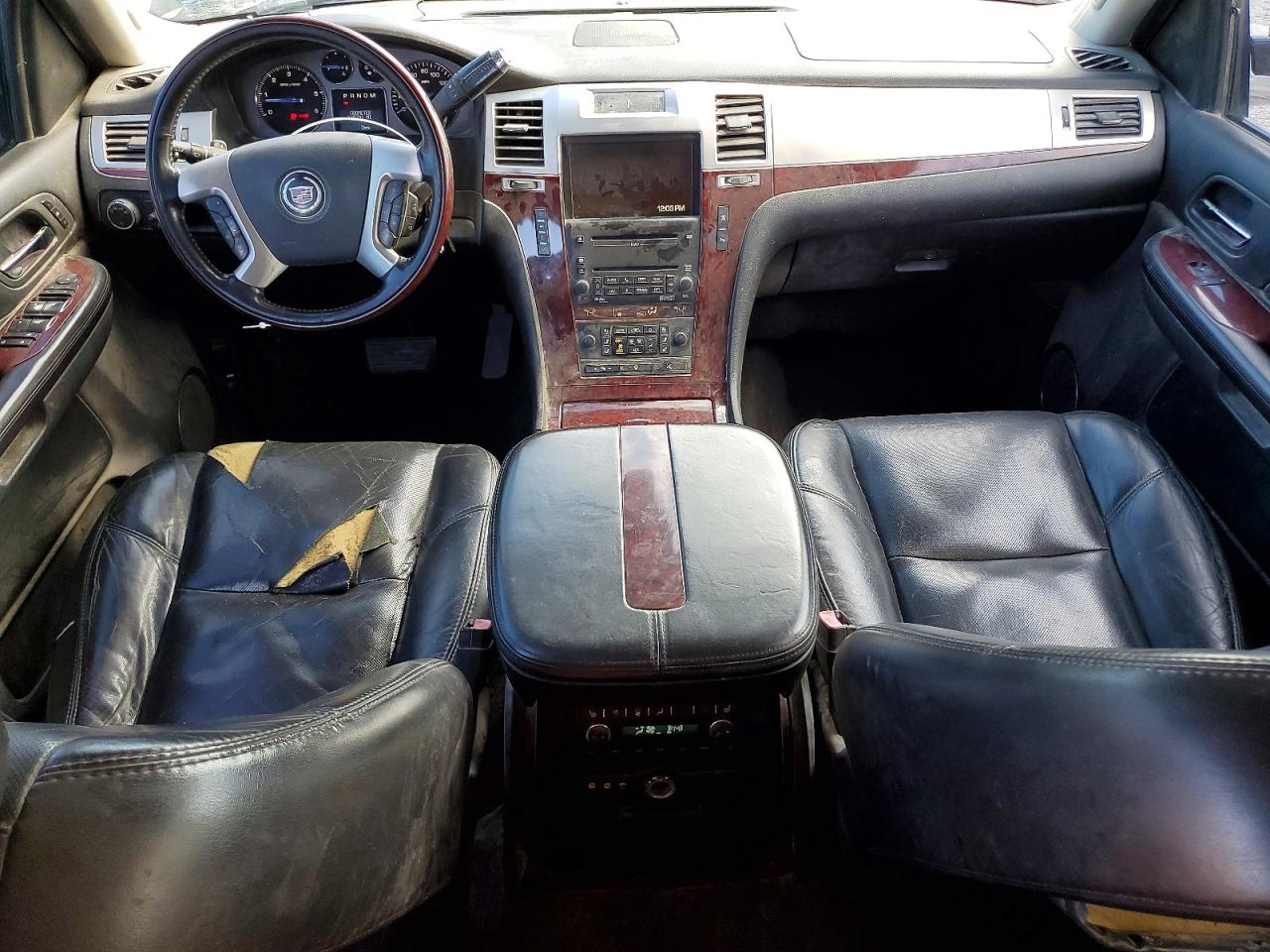 2007 Cadillac Escalade Esv Black vin: 1GYFK668X7R356508