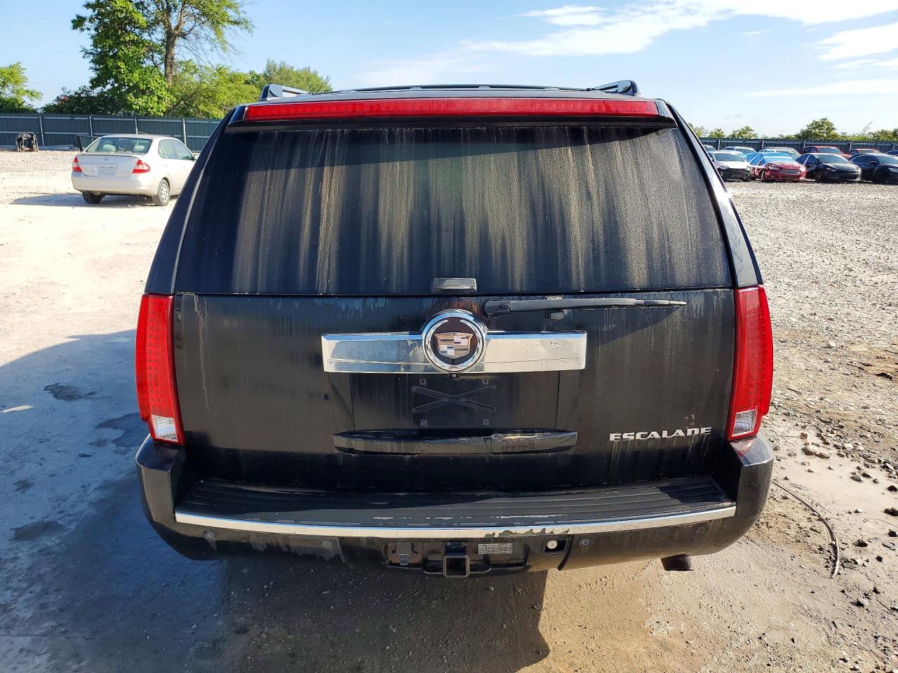 2007 Cadillac Escalade Esv Black vin: 1GYFK668X7R356508