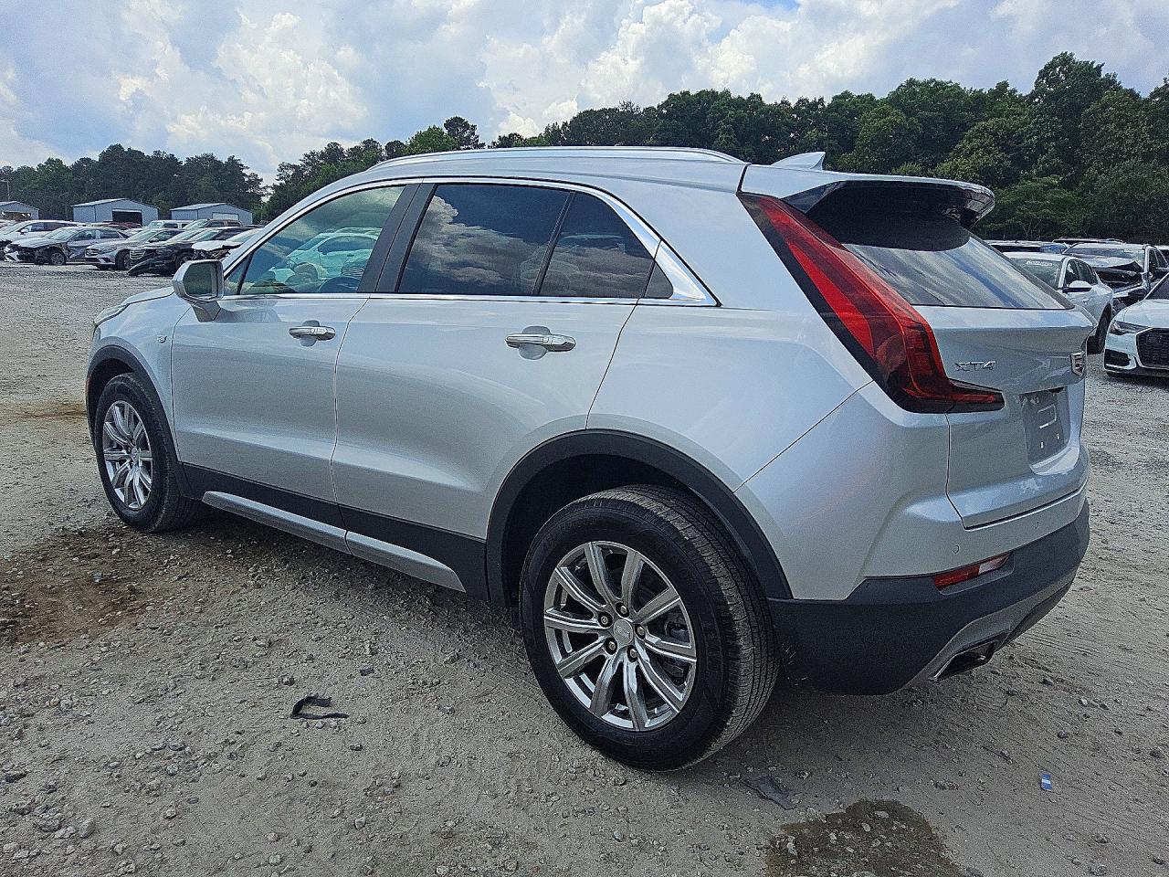 2020 Cadillac Xt4 Premium Luxury Серебряный vin: 1GYFZCR40LF123364