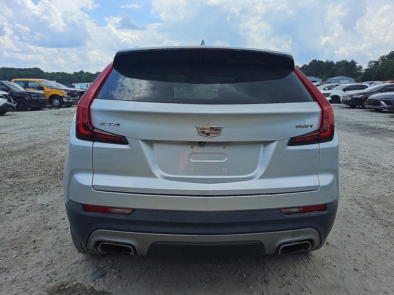 2020 Cadillac Xt4 Premium Luxury Серебряный vin: 1GYFZCR40LF123364